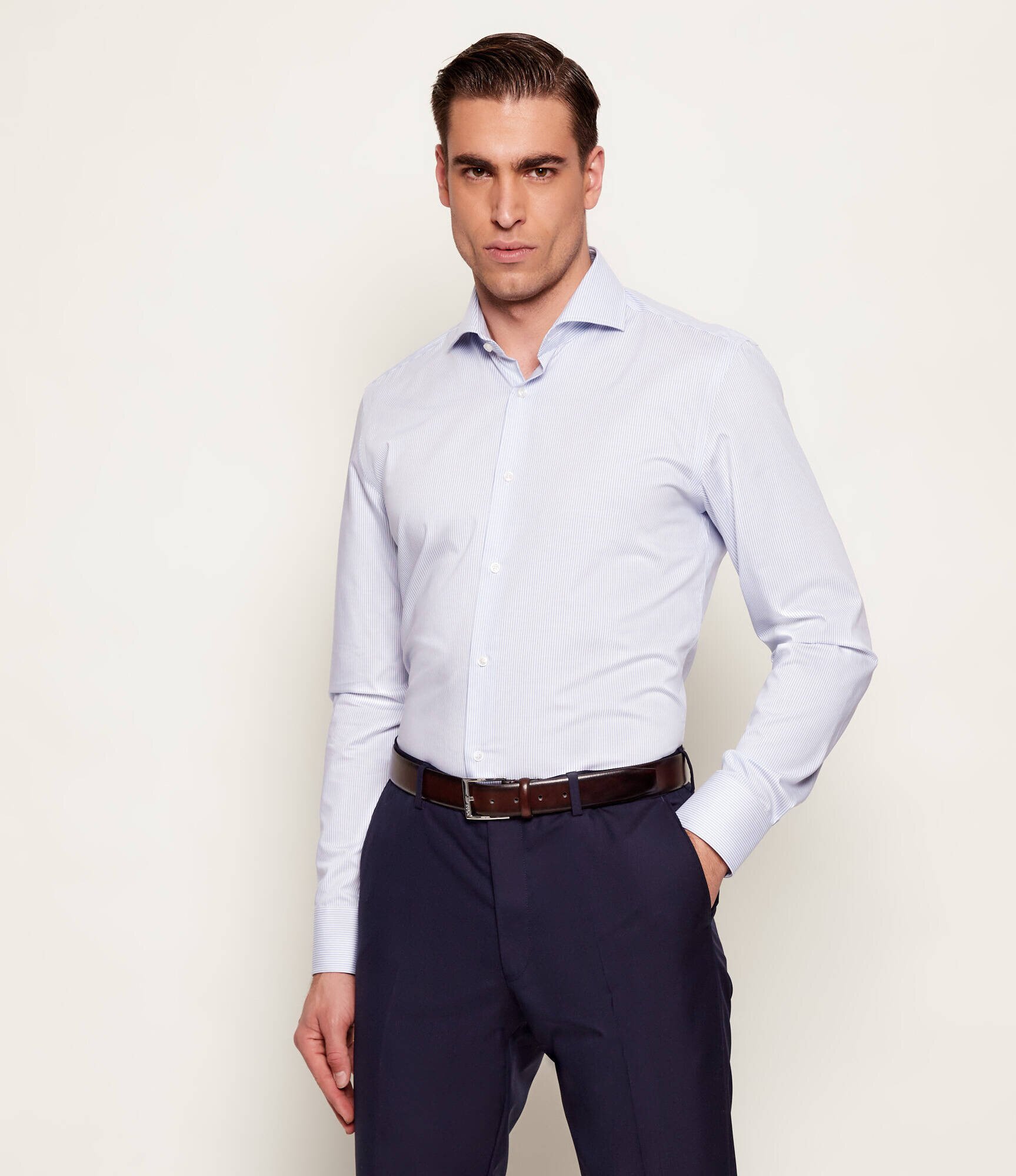 BOSS Black Cămașă H-HANK-SP-B1-C1-261 | Slim Fit