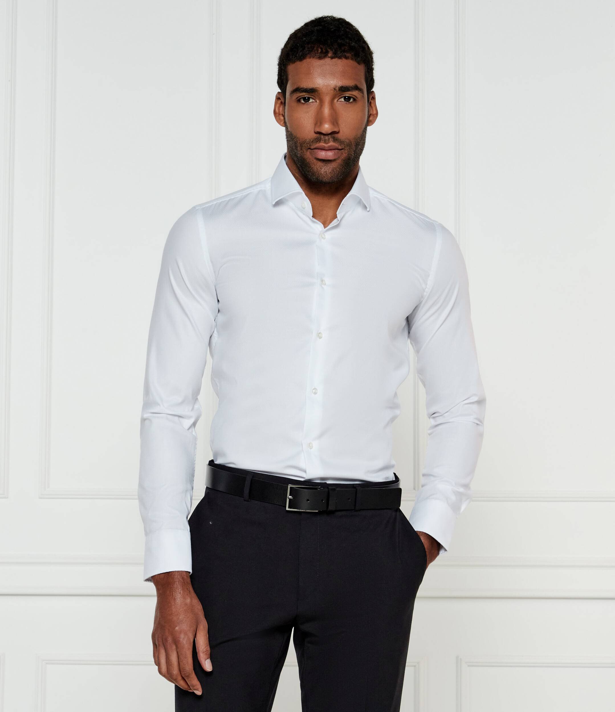 BOSS Black Cămașă H-HANK-spread-C1-222 | Slim Fit