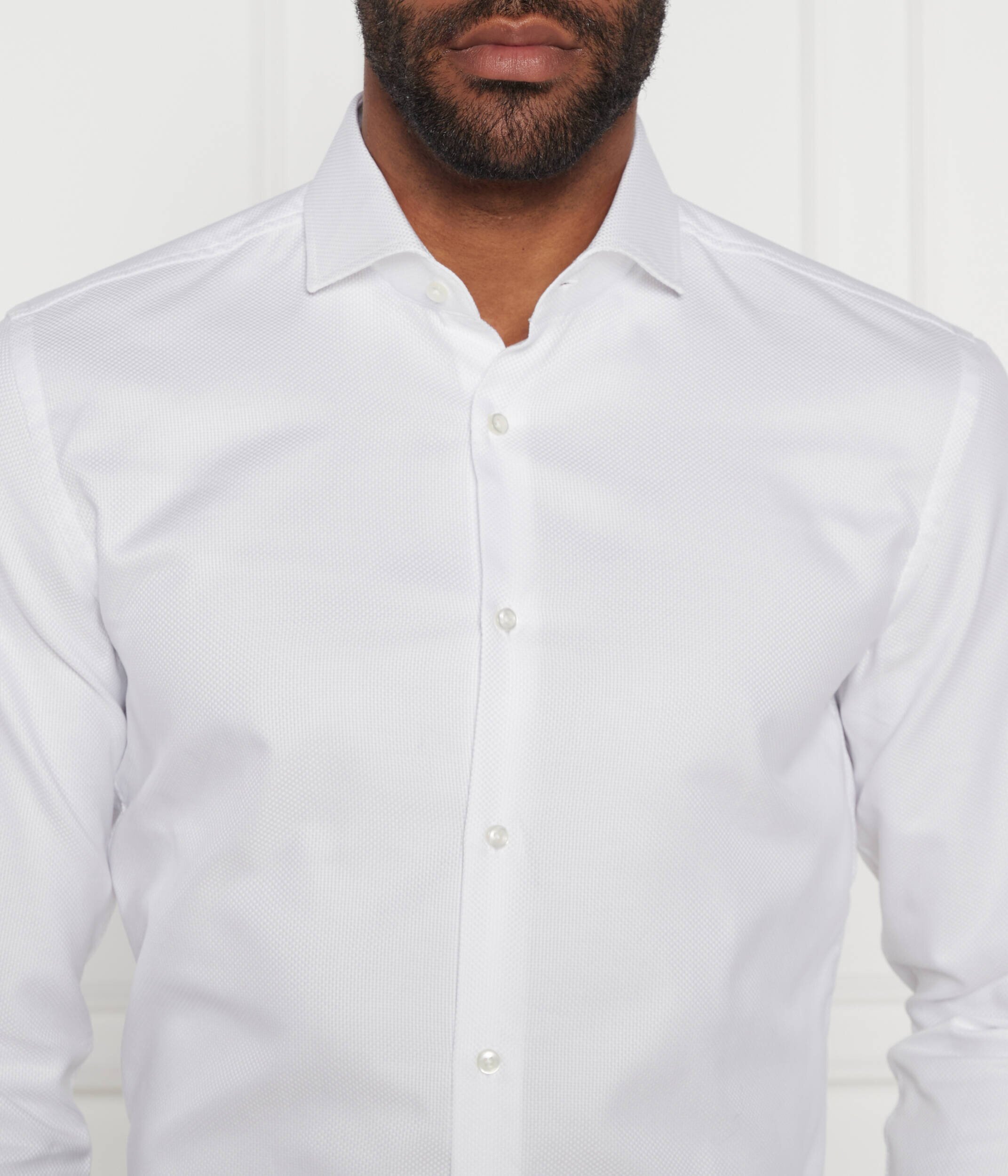 BOSS Black Cămașă H-HANK-spread-C1-222 | Slim Fit