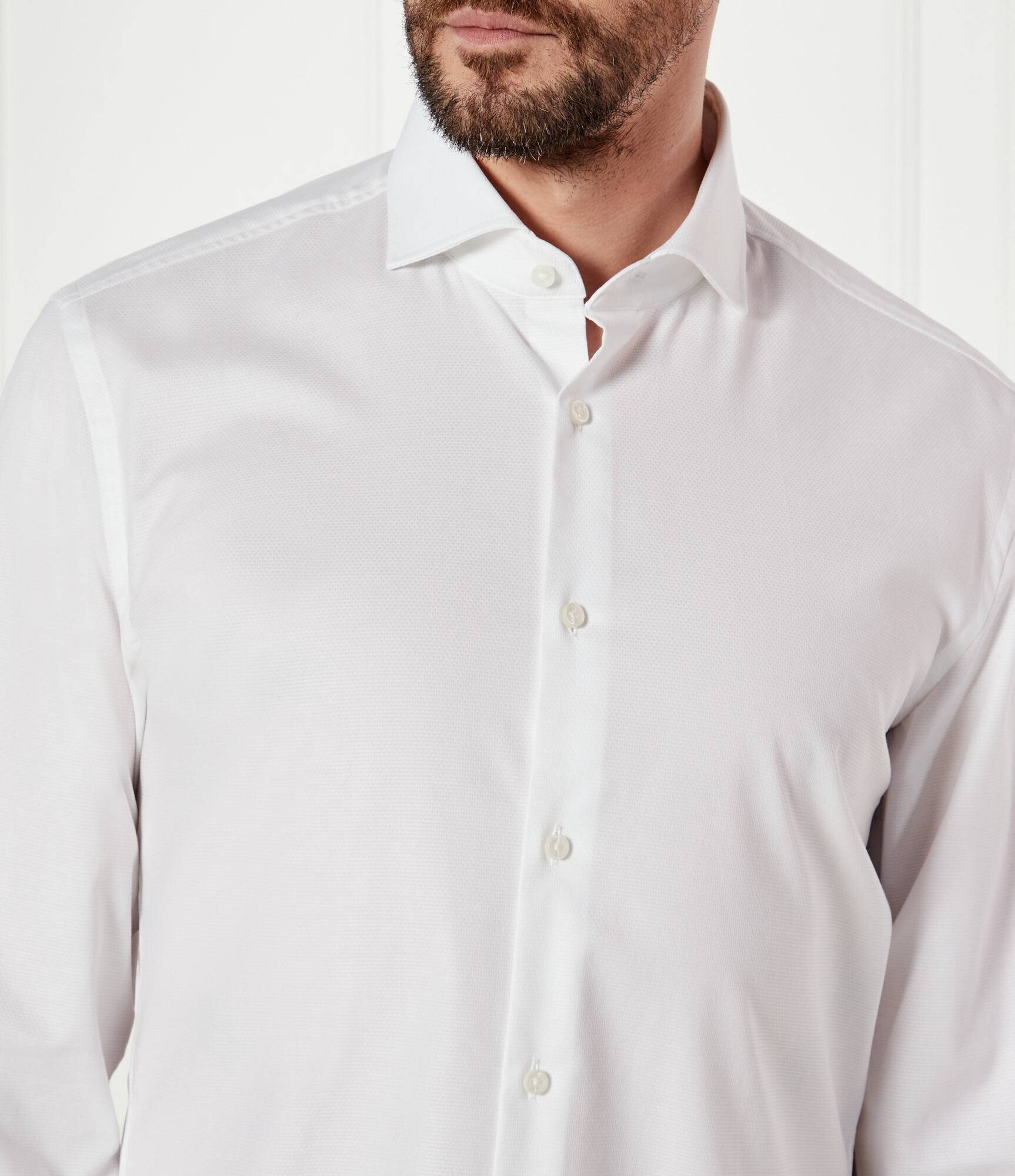 BOSS Black Cămașă H-HANK-spread-C1-222 | Slim Fit | easy iron