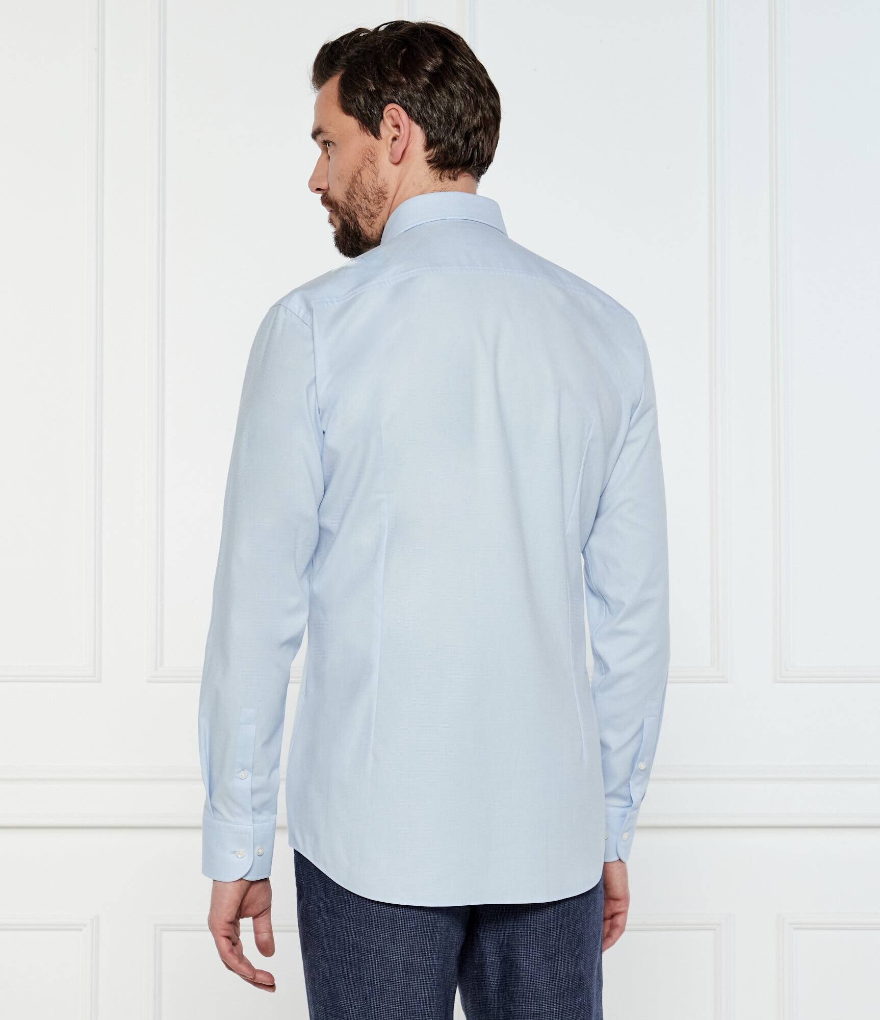 BOSS Black Cămașă H-HANK-spread-C1-222 | Slim Fit | easy iron