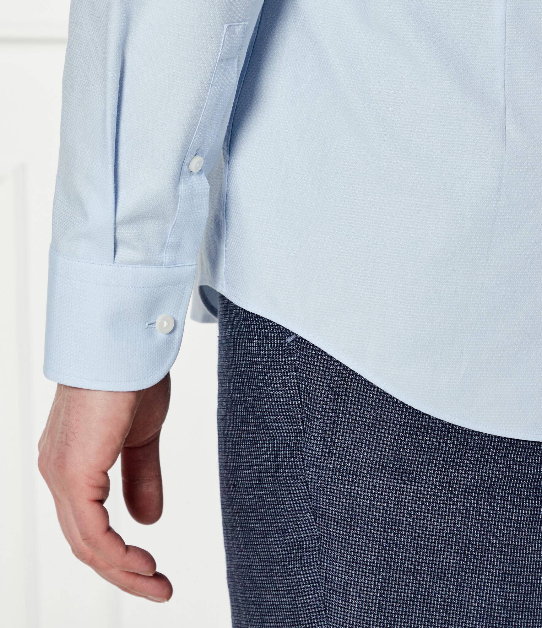 BOSS Black Cămașă H-HANK-spread-C1-222 | Slim Fit | easy iron