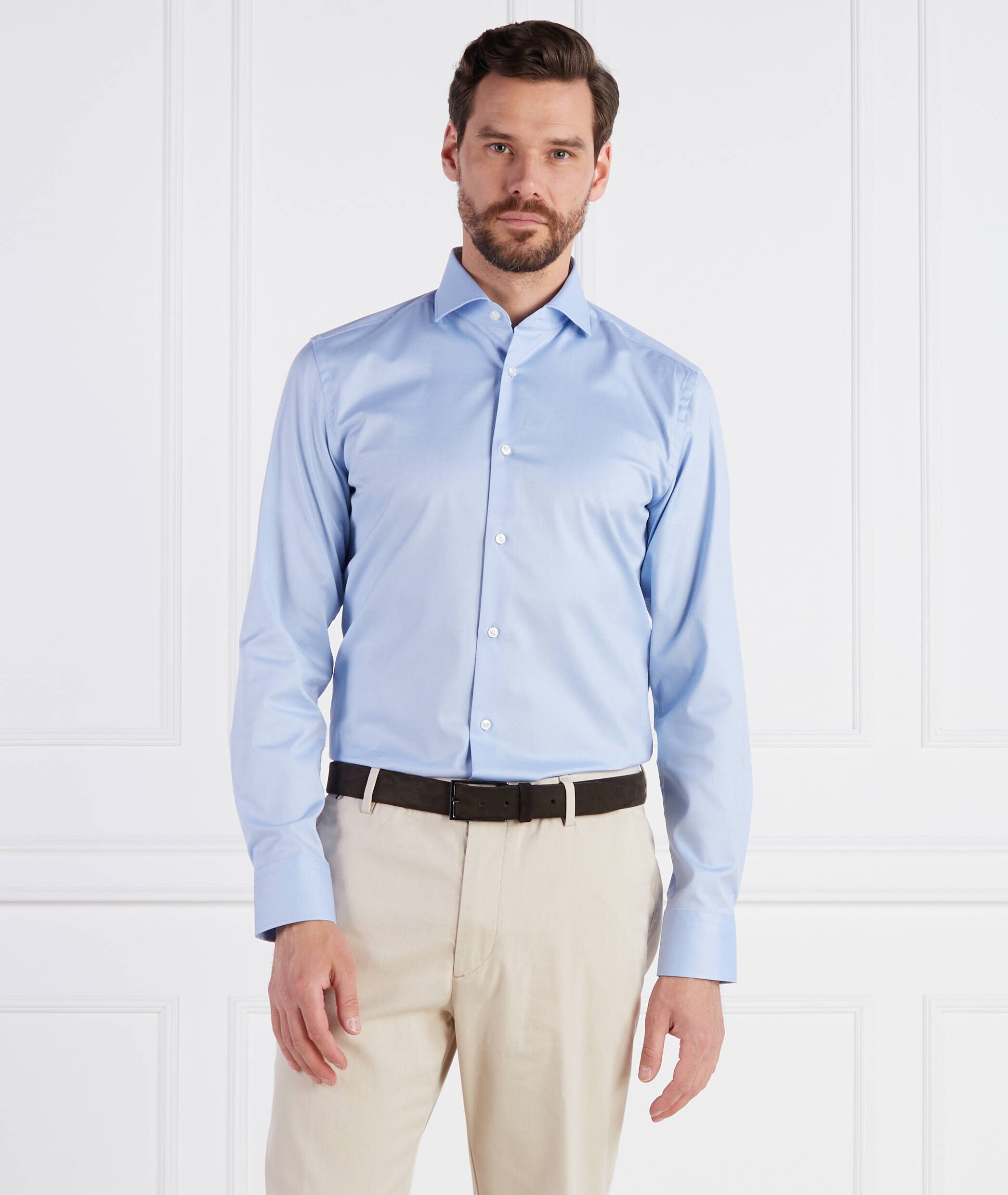 BOSS Black Cămașă H-HANK spread C1 | Slim Fit