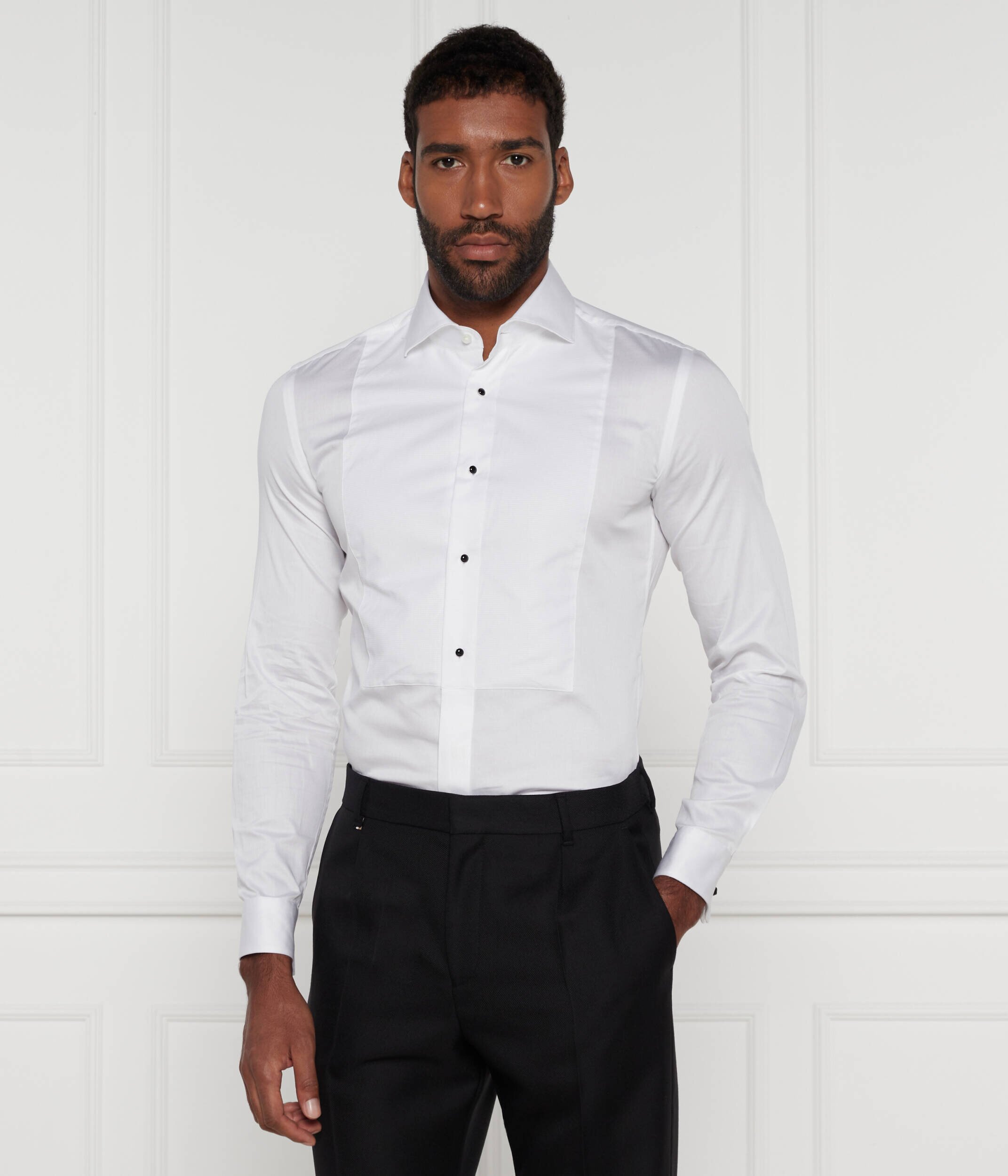 BOSS Black Cămașă H-HANK-TUX3 | Slim Fit
