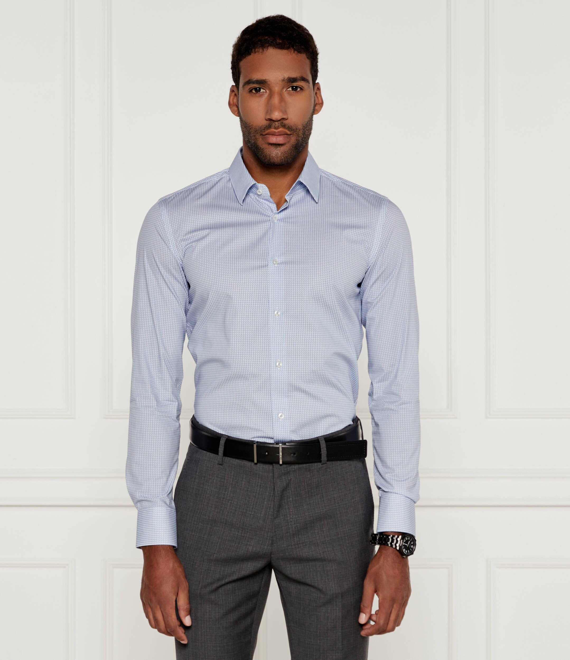 BOSS Black Cămașă H-Hanks Kent C1 | Slim Fit