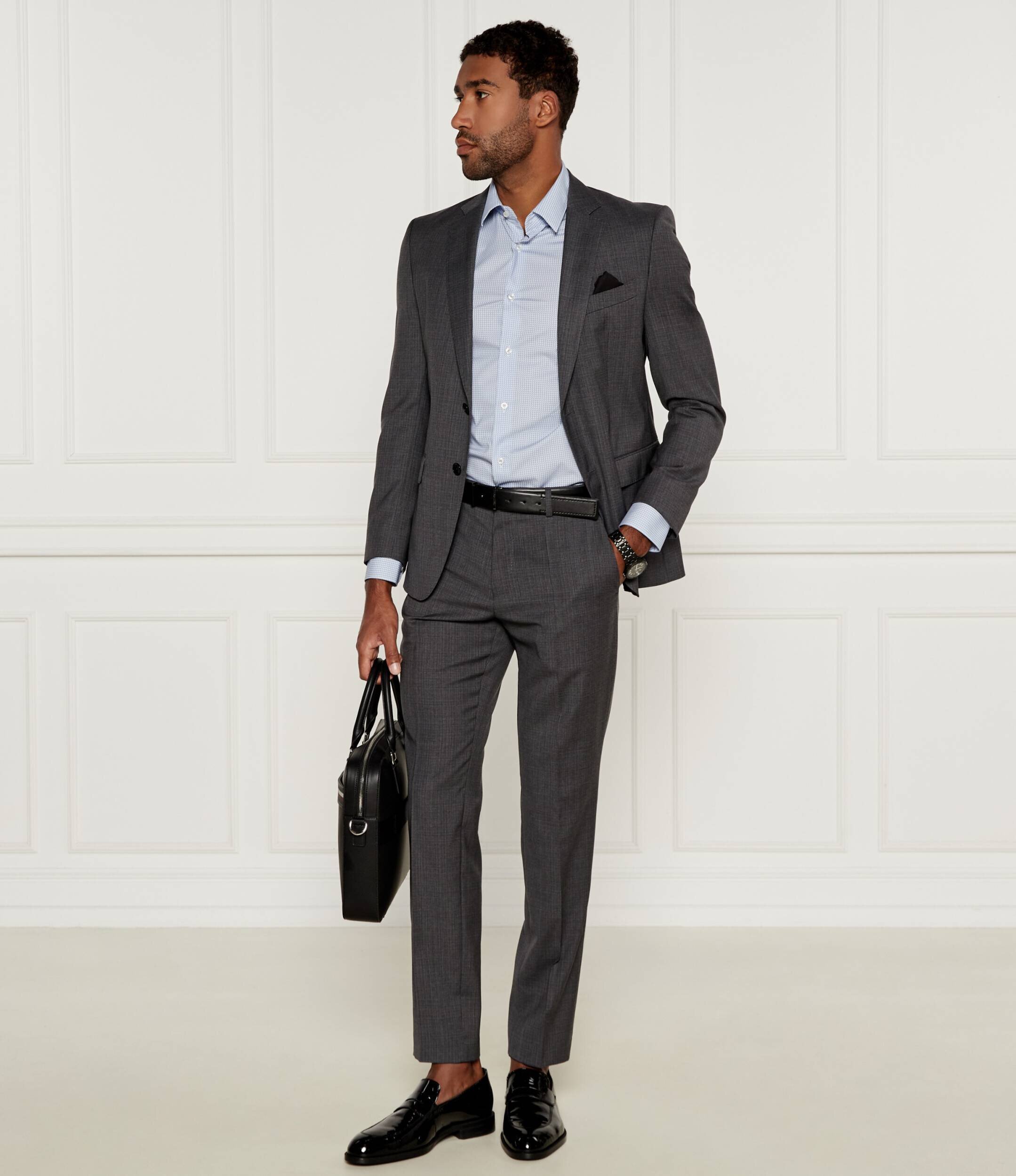 BOSS Black Cămașă H-Hanks Kent C1 | Slim Fit