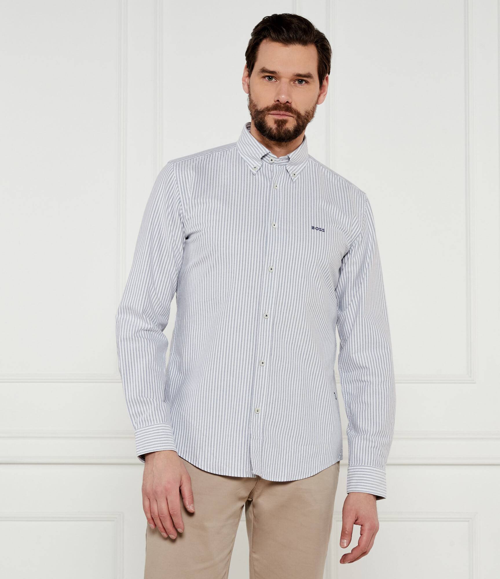 BOSS Black Cămașă H-ROAN-BD-E-C1-243 | Slim Fit