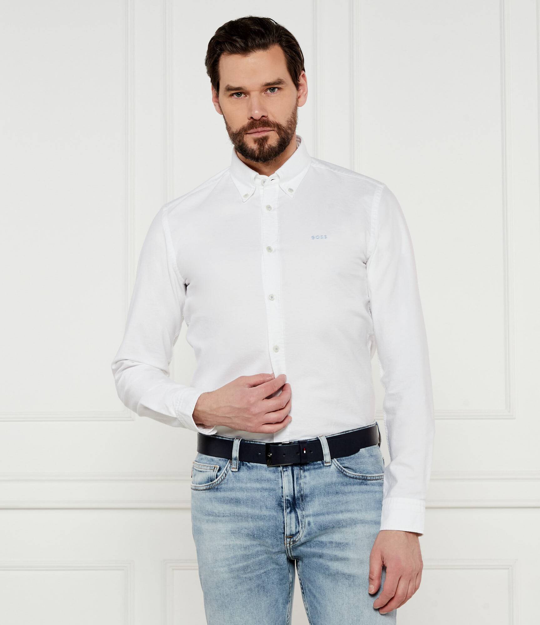 BOSS Black Cămașă H-ROAN-BD-E-C1-243 | Slim Fit