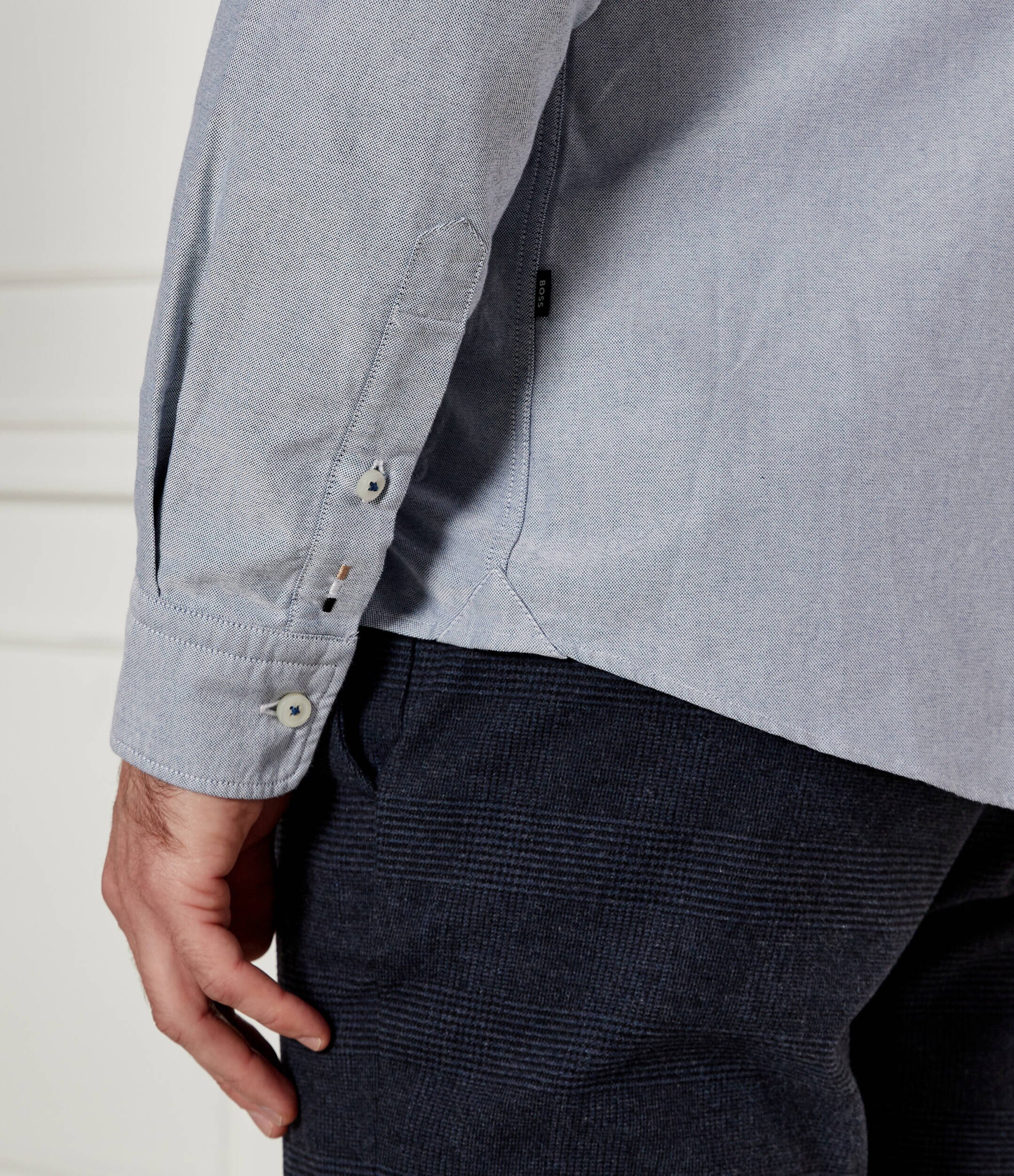 BOSS Black Cămașă H-ROAN-BD-E-C1-243 | Slim Fit