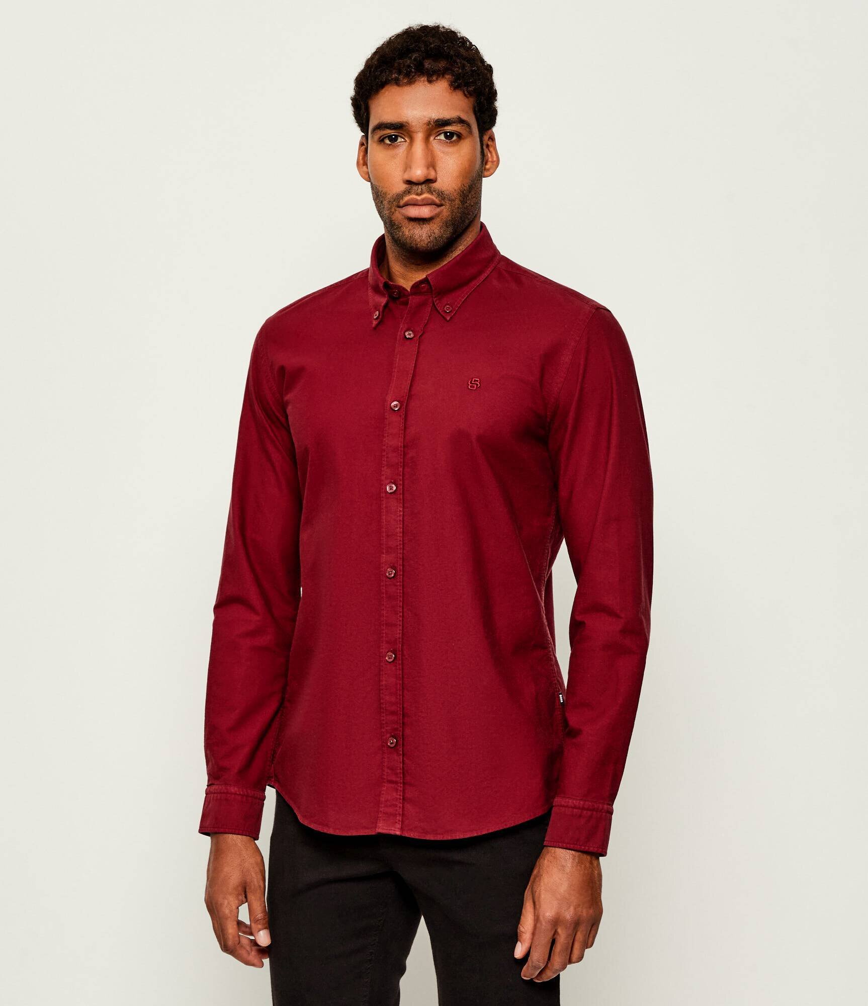 BOSS Black Cămașă H-ROAN-BD-E-C1-253 | Slim Fit