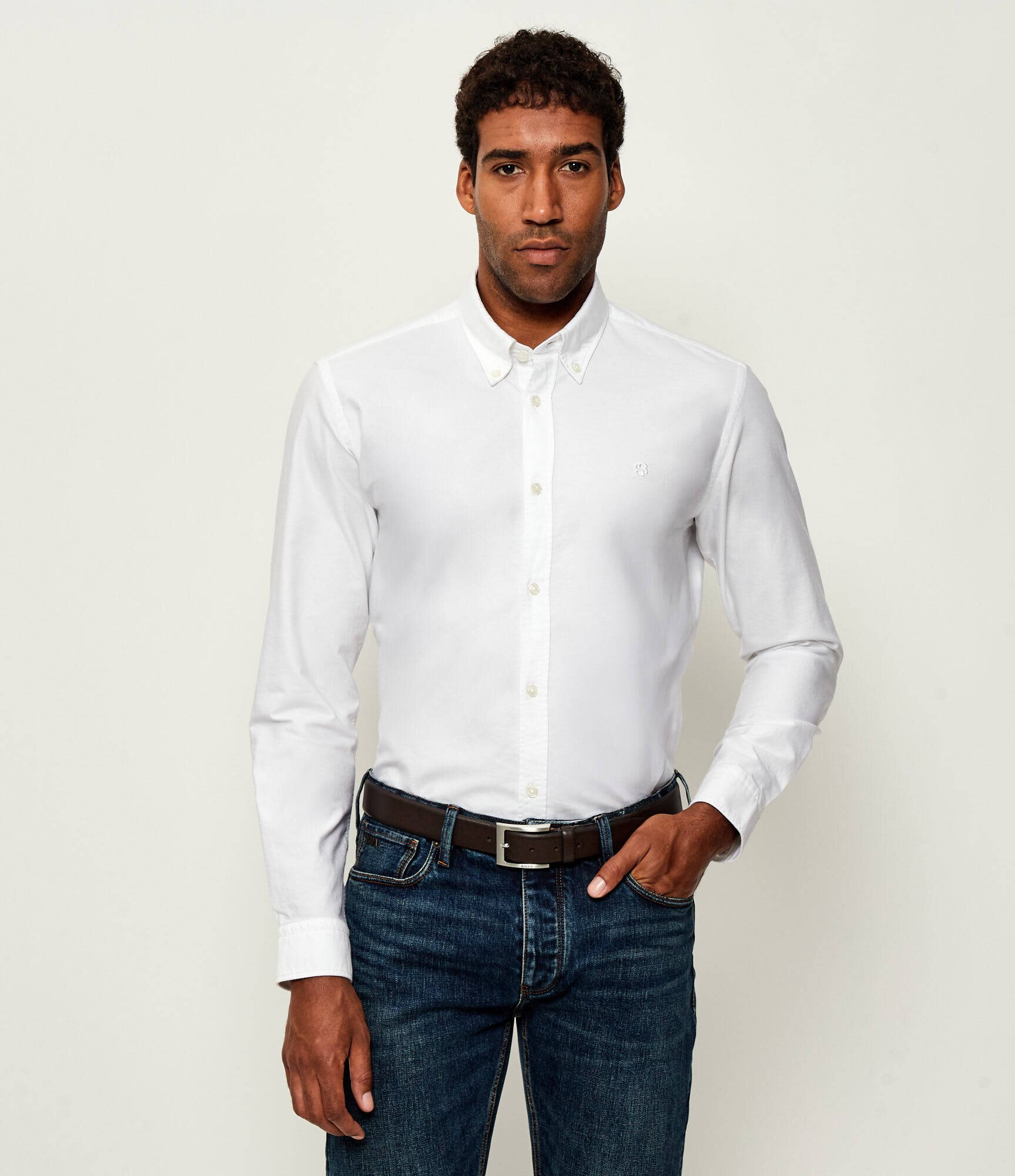 BOSS Black Cămașă H-ROAN-BD-E-C1-253 | Slim Fit