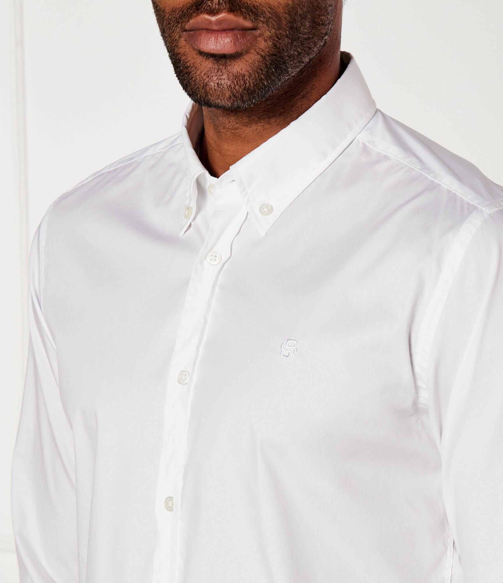 BOSS Black Cămașă H-ROAN-BD-E-C1-253 | Slim Fit | stretch