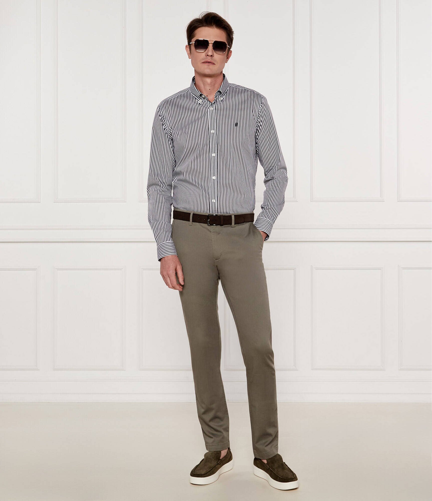 BOSS Black Cămașă H-ROAN-BD-E-C1-253 | Slim Fit | stretch