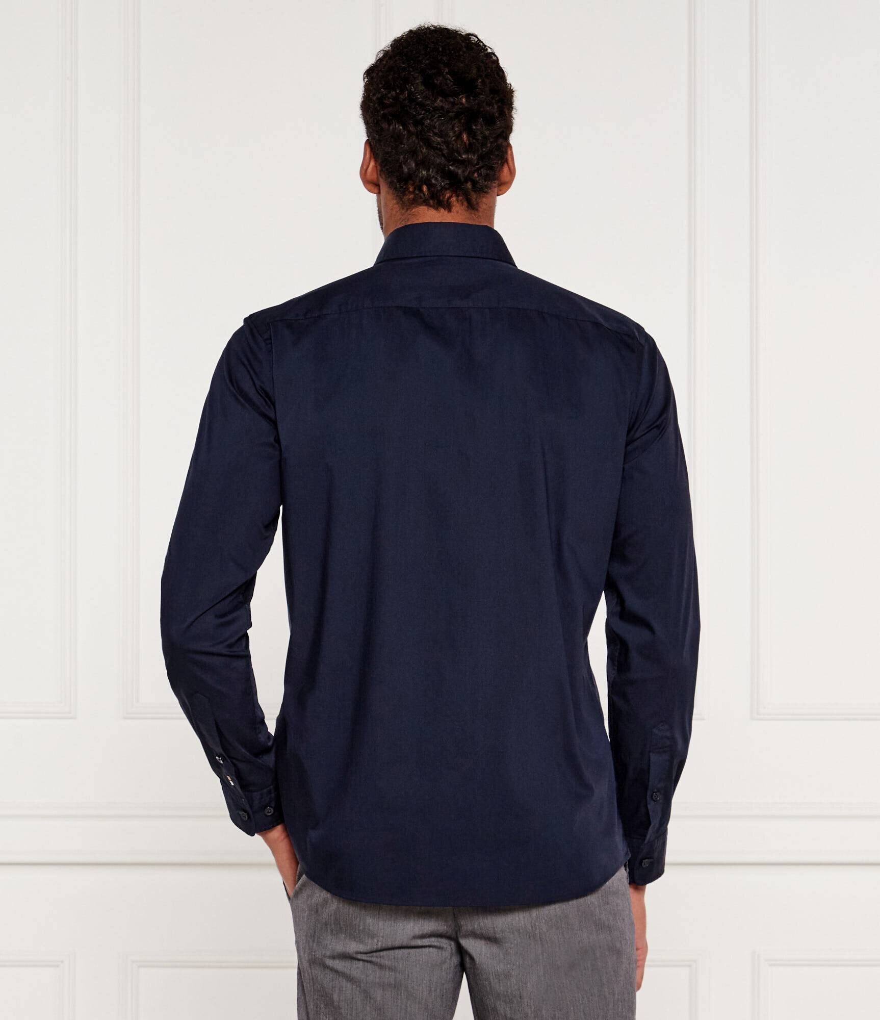 BOSS Black Cămașă H-ROAN-BD-E-C1-253 | Slim Fit | stretch