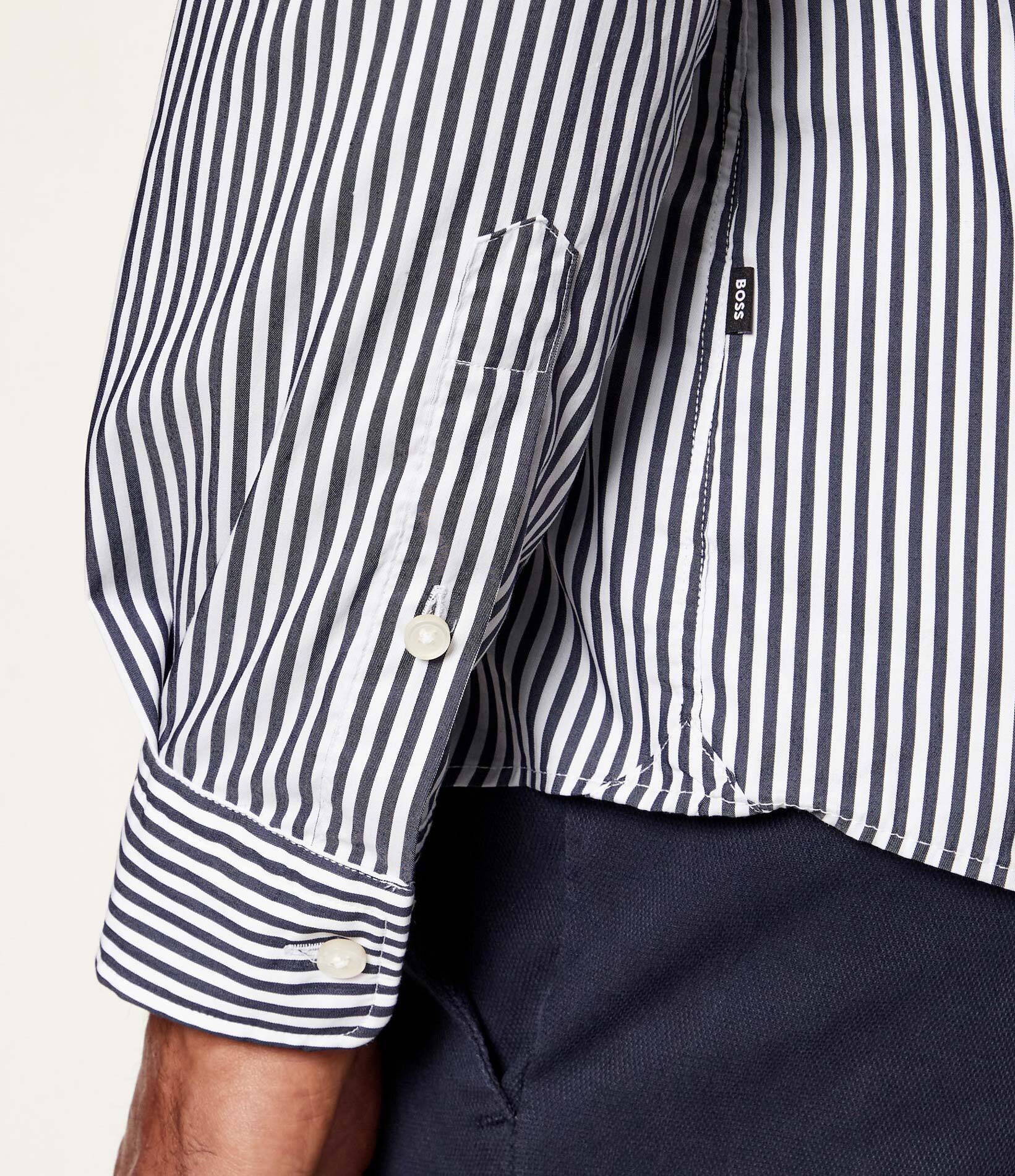 BOSS Black Cămașă H-ROAN-BD-E-C1-261 | Slim Fit | stretch