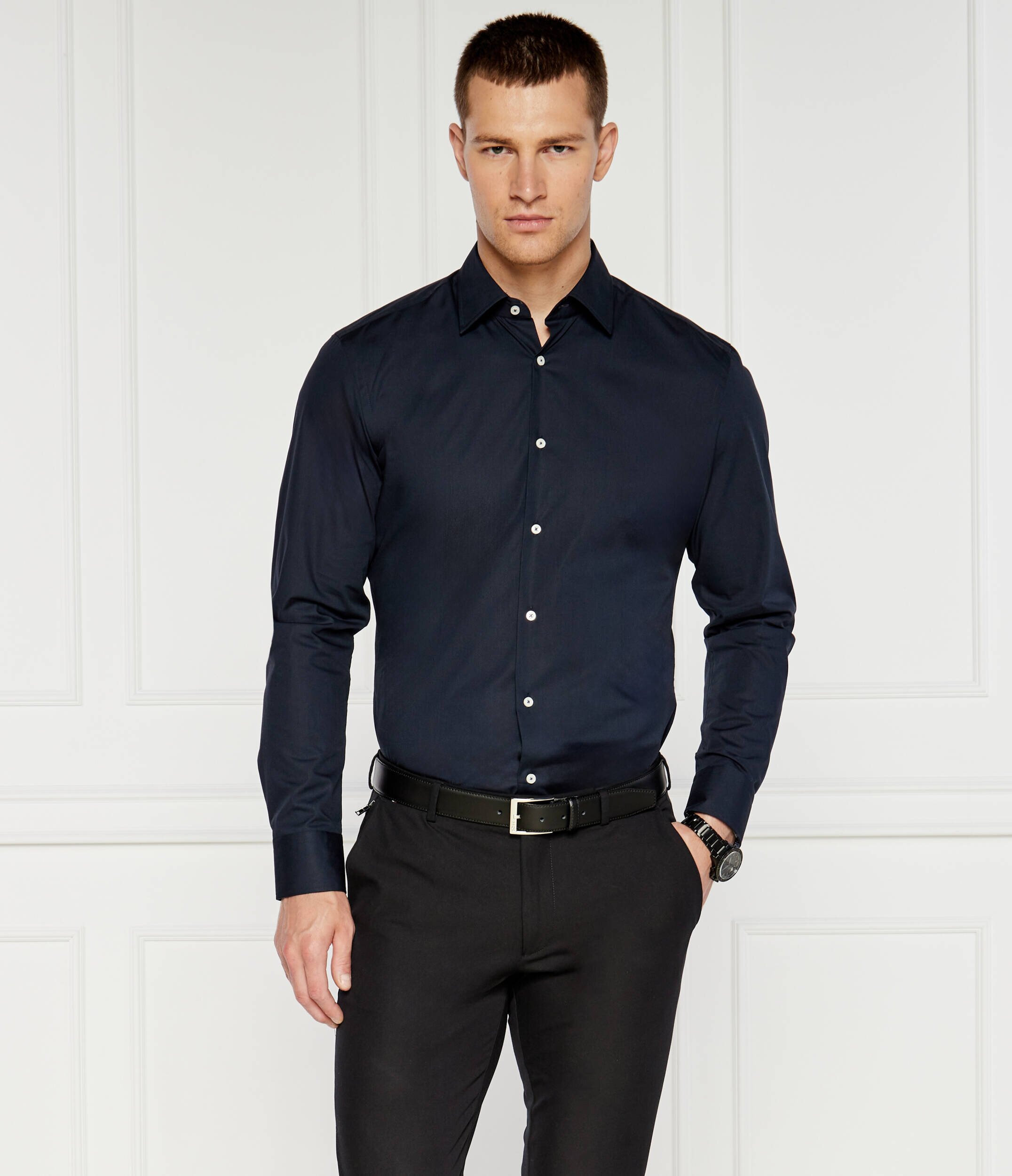 BOSS Black Cămașă HANK | Slim Fit