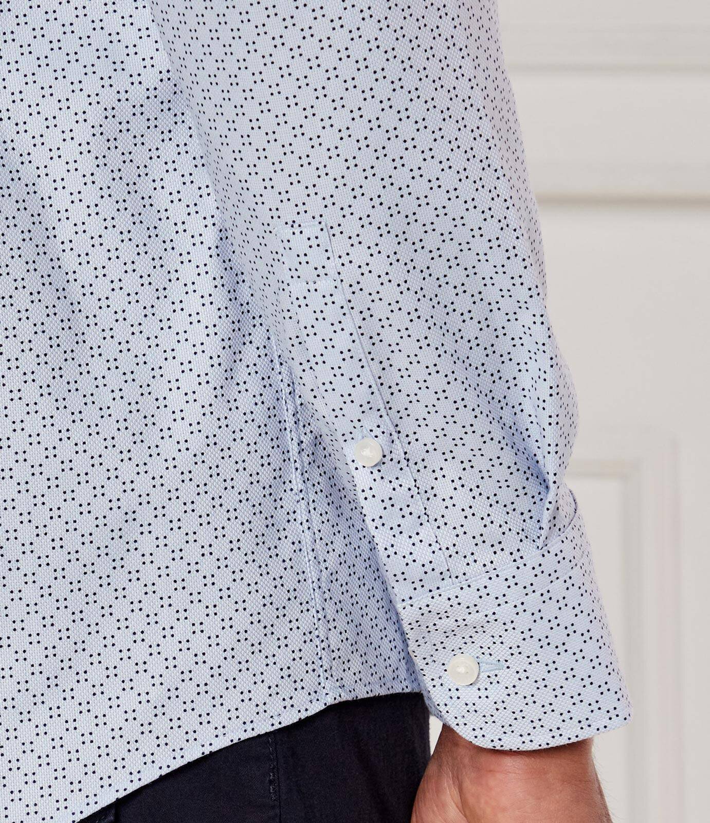 BOSS Black Cămașă Koszula H-HANK-kent-C1-214 | Slim Fit | stretch