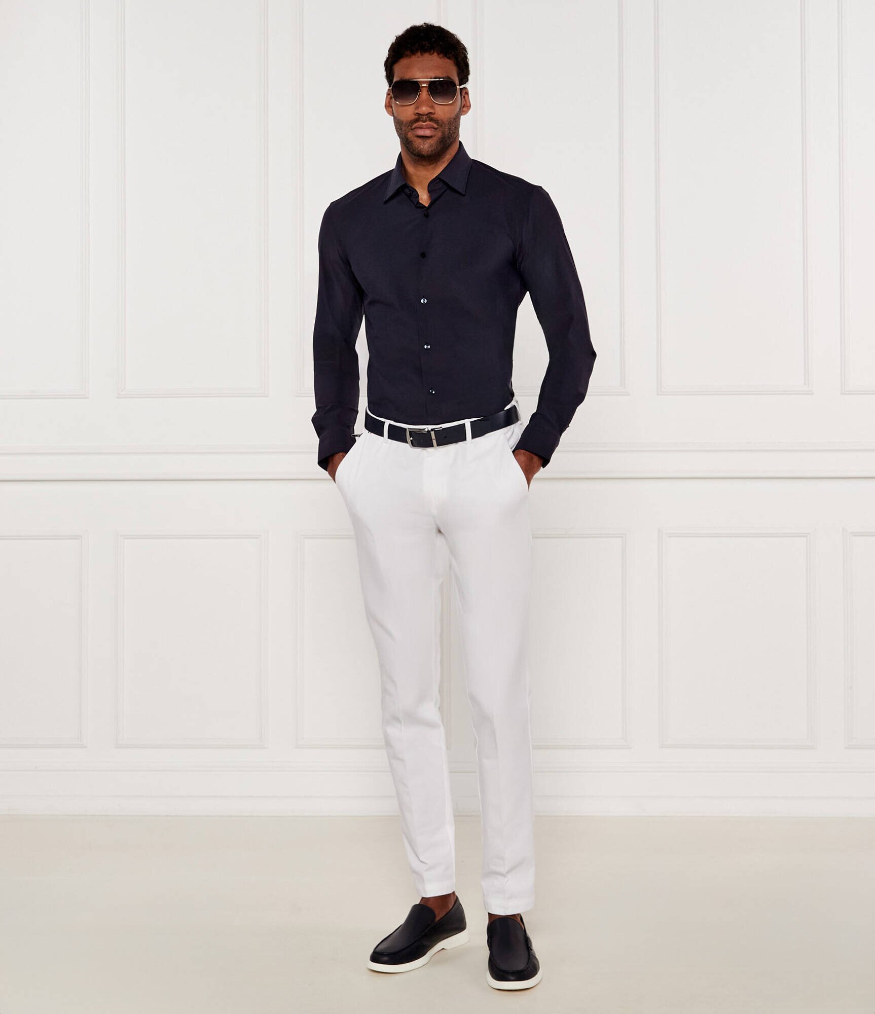 BOSS Black Cămașă P-HANK-kent-C1-222 | Slim Fit