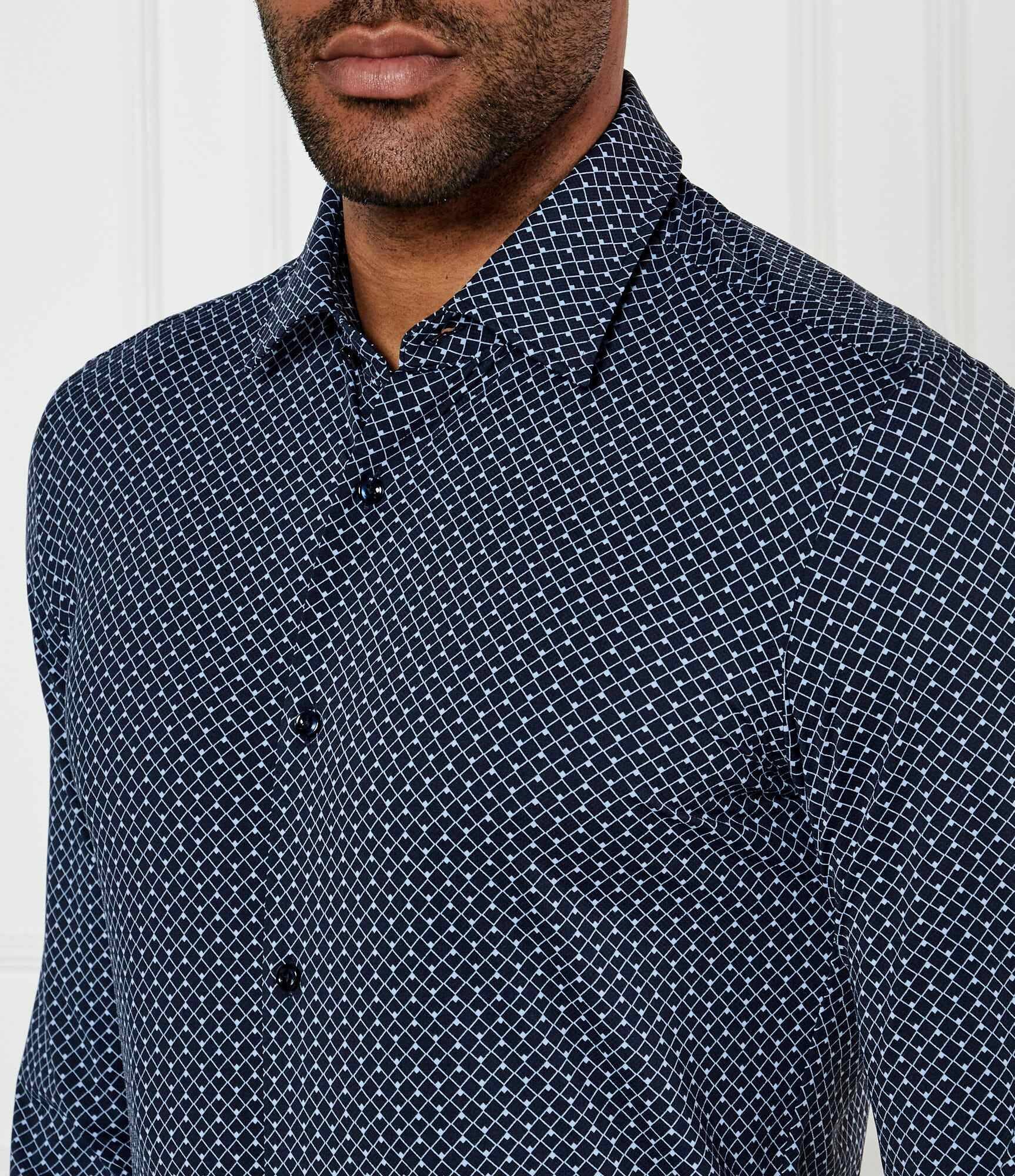 BOSS Black Cămașă P-HANK-kent-C1-222 | Slim Fit