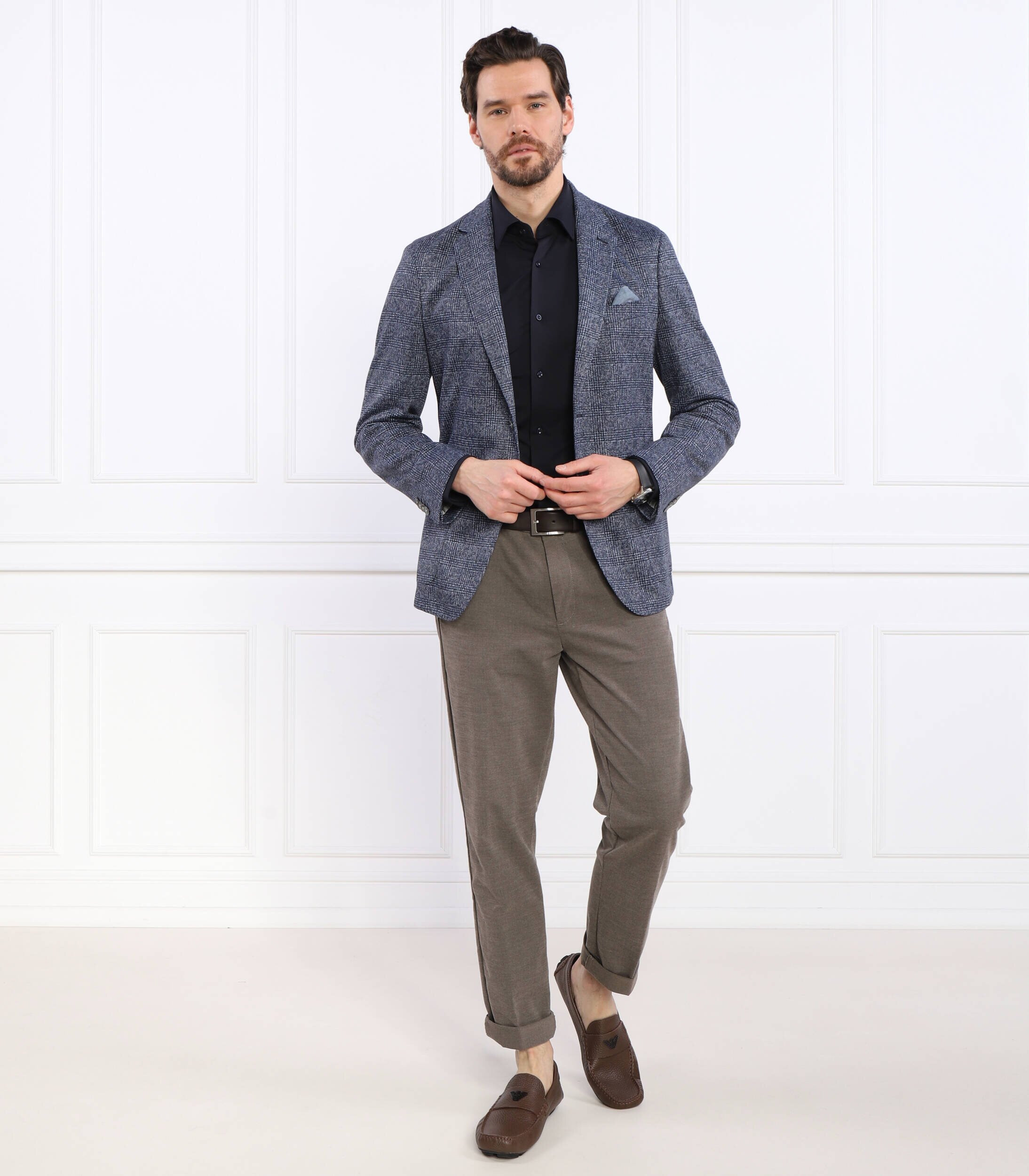 BOSS Black Cămașă P-HANK-kent-C1-222 | Slim Fit