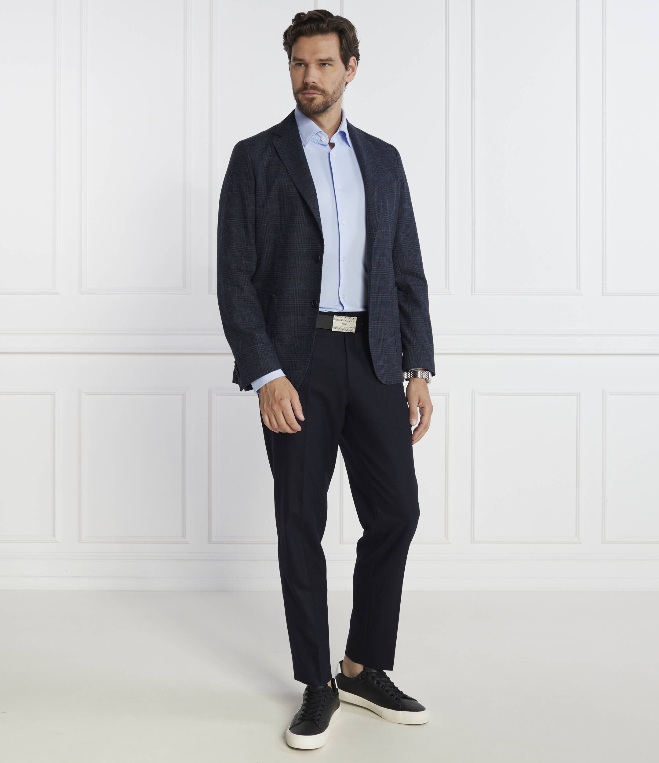 BOSS Black Cămașă P-HANK-kent-C1-222 | Slim Fit