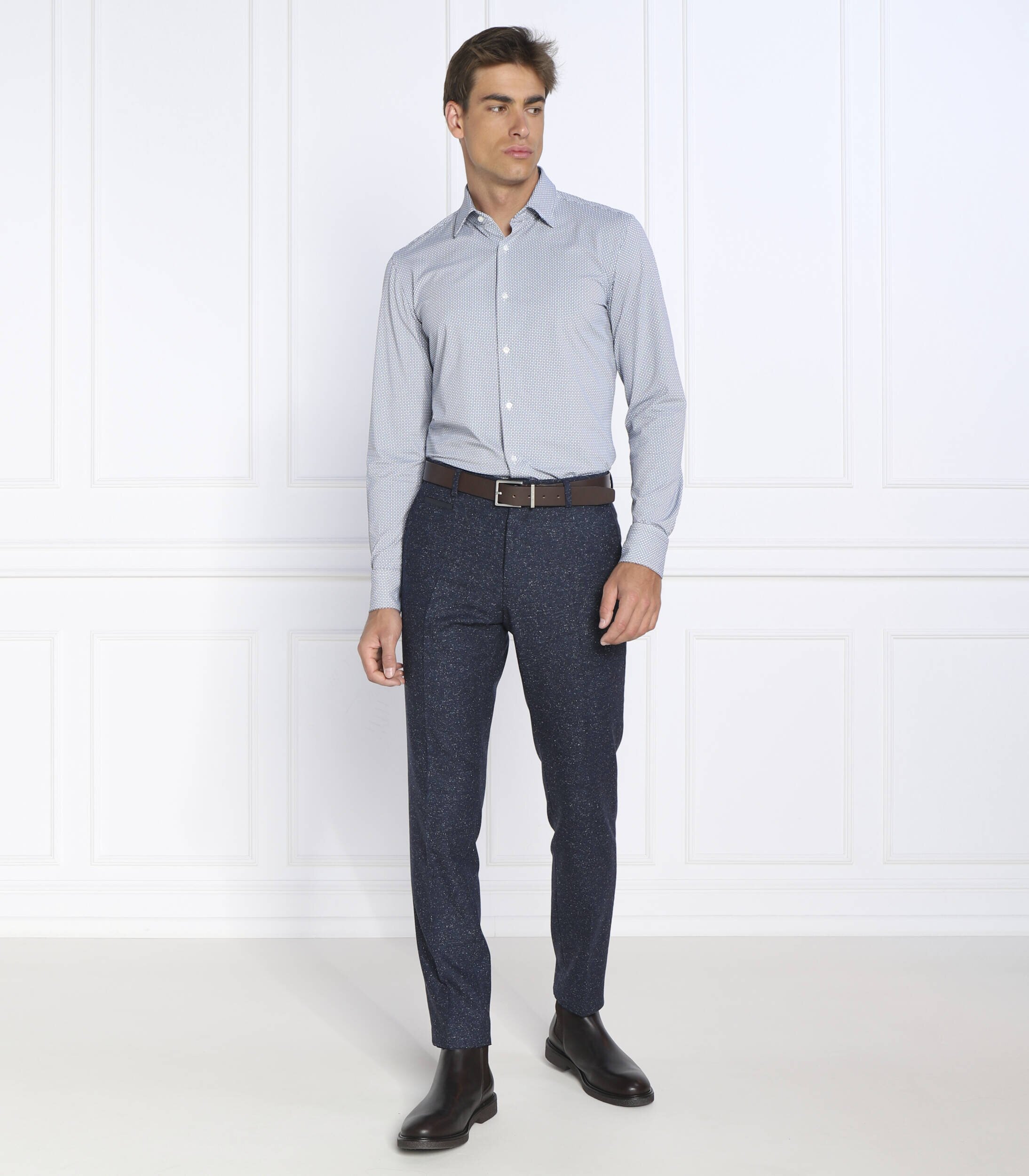 BOSS Black Cămașă P-HANK-kent | Skinny fit