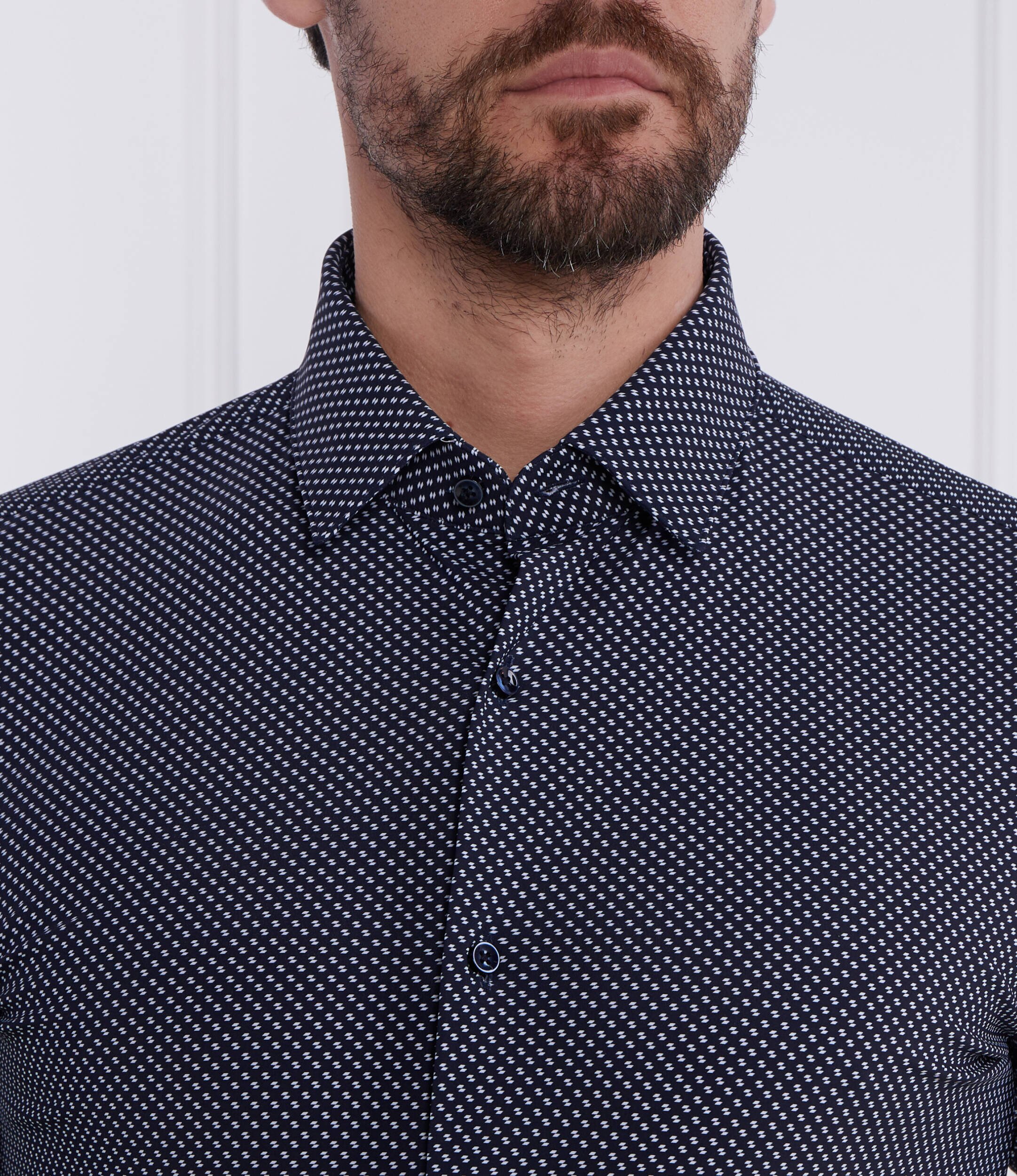 BOSS Black Cămașă P-HANK-s-kent-C1-222 | Slim Fit