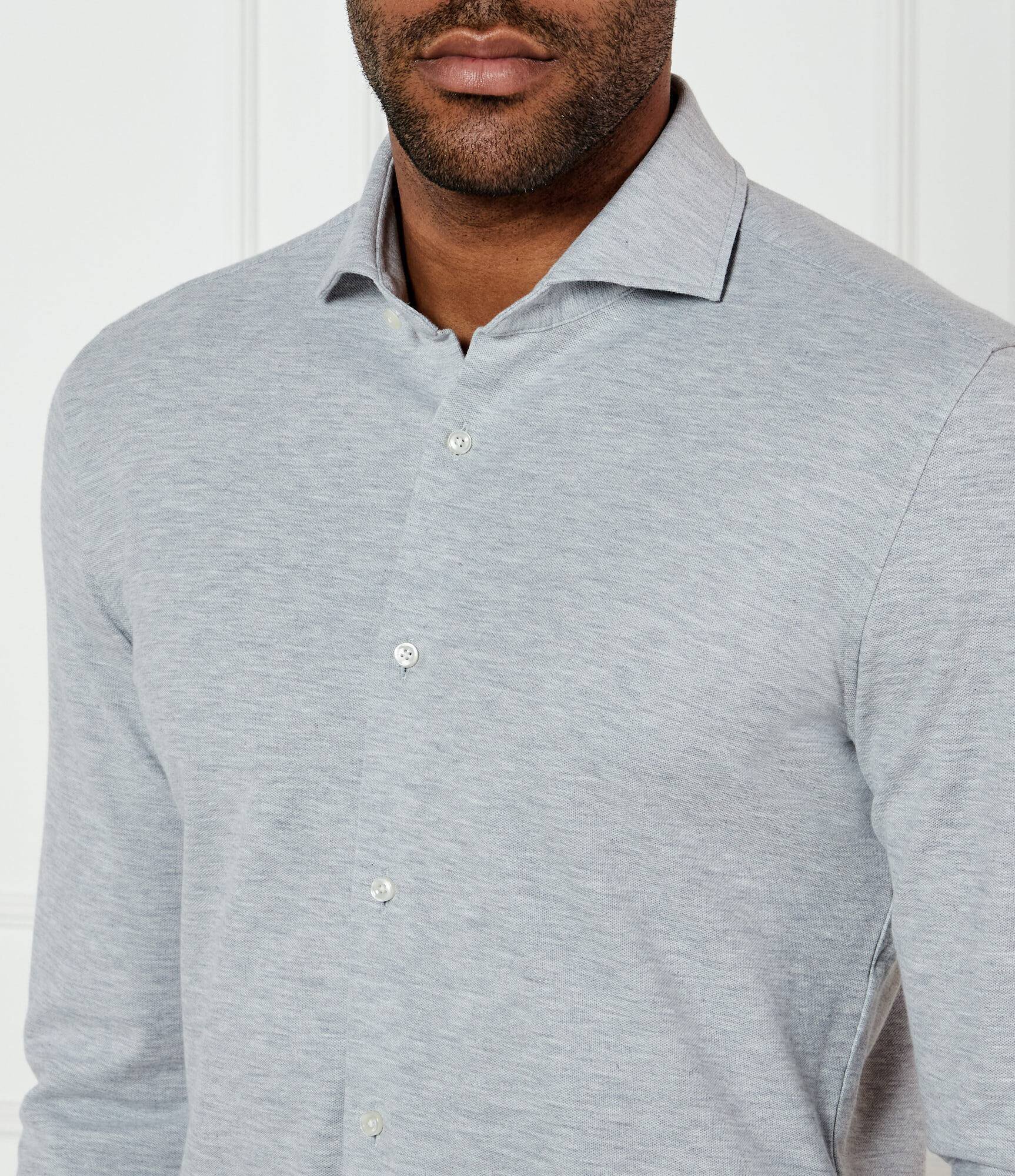 BOSS Black Cămașă P-Hank-spread-243 | Slim Fit | stretch