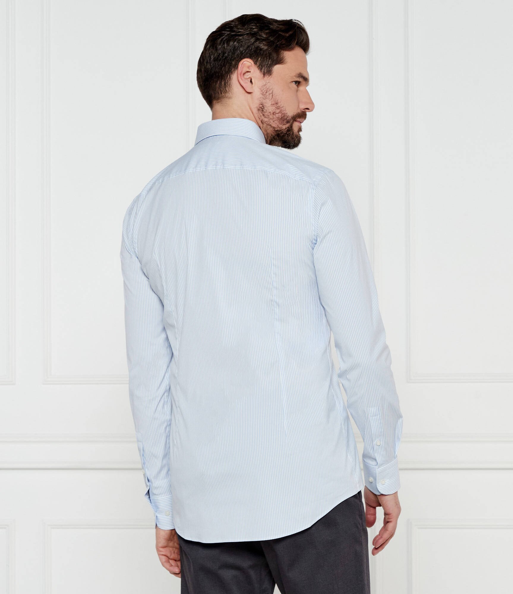 BOSS Black Cămașă P-HANK-spread-C1-222 | Slim Fit | stretch