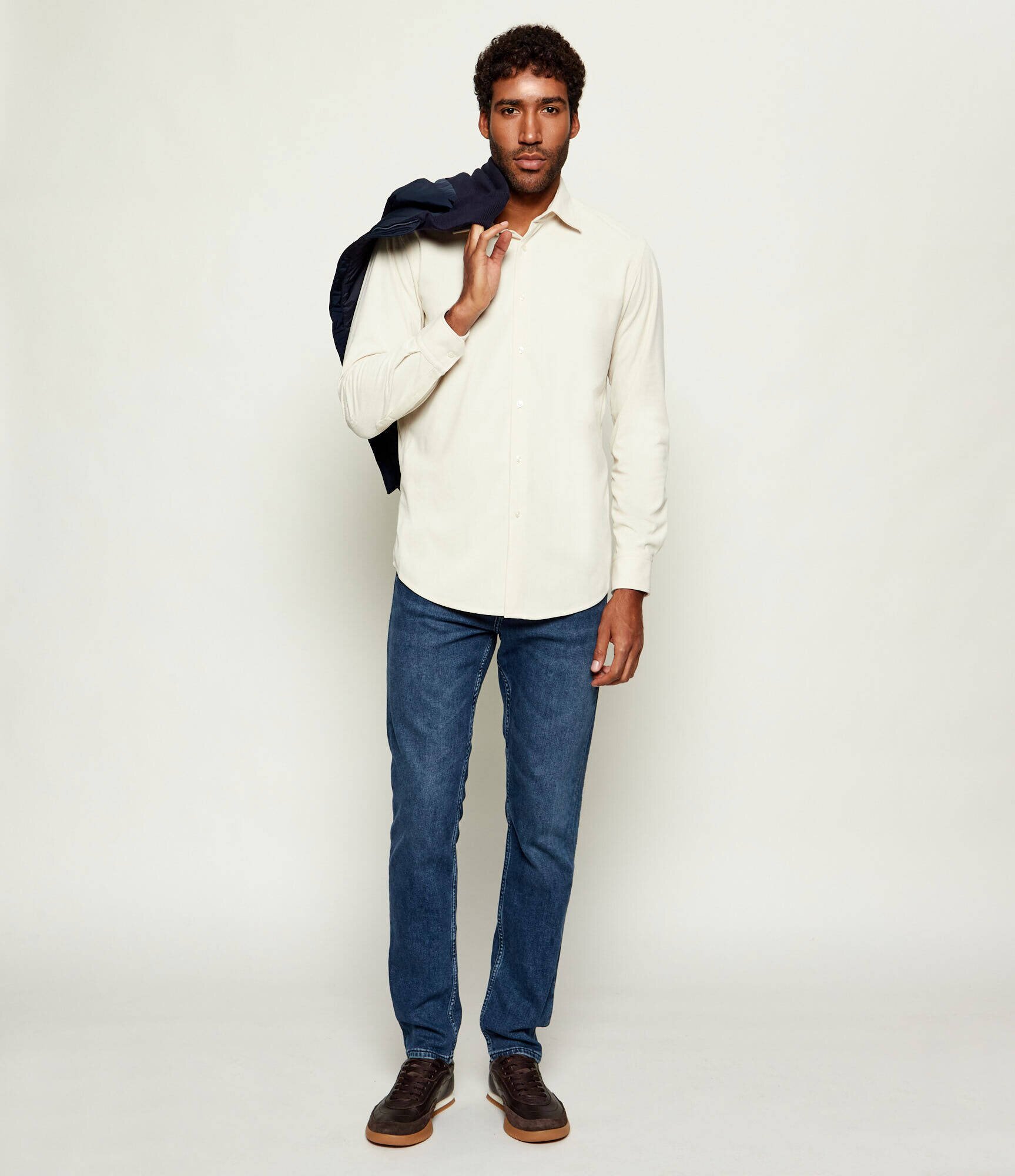 BOSS Black Cămașă P-JOE-kent-C1-222 | regular fit | catifea reiată