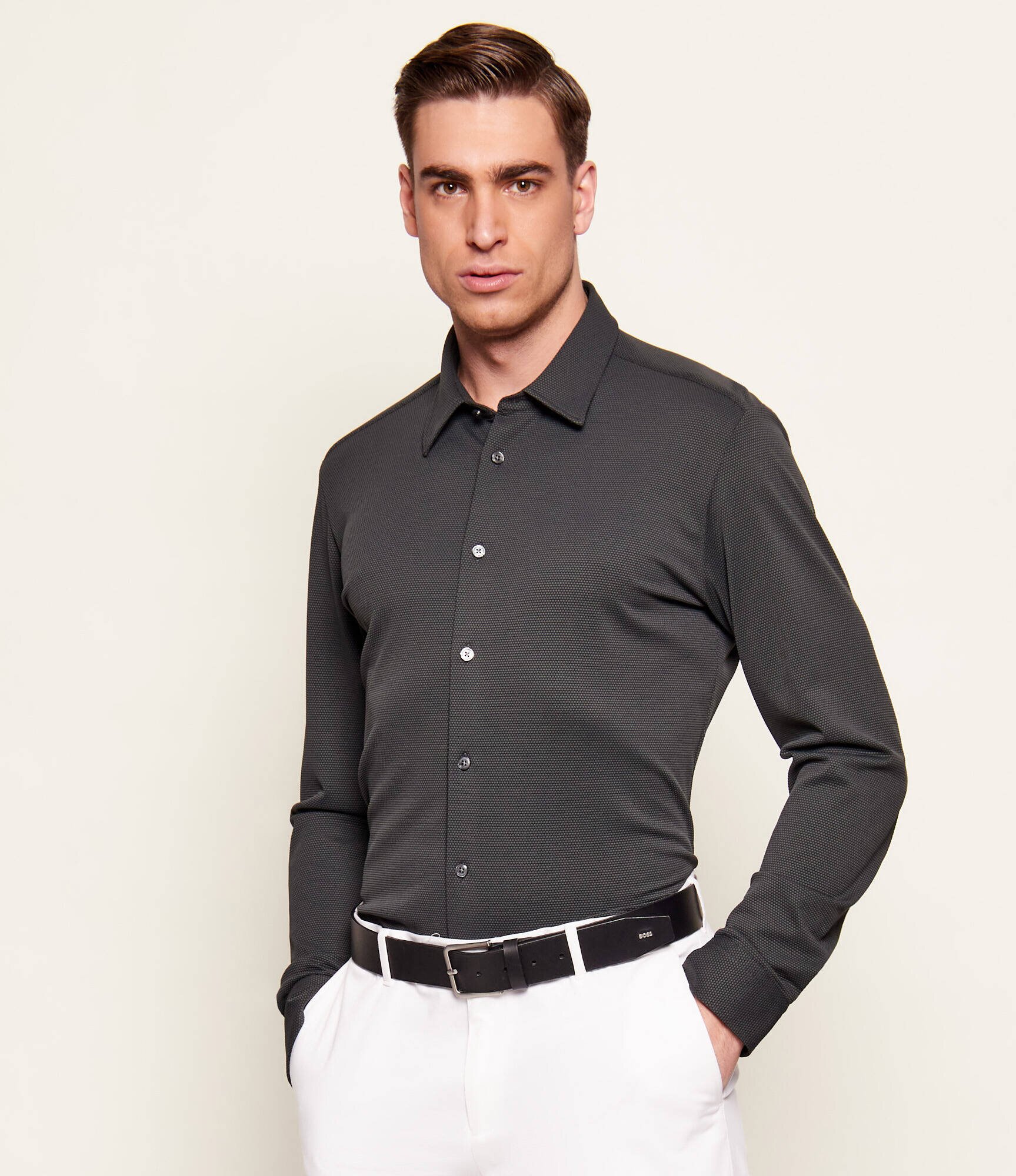 BOSS Black Cămașă P-ROAN-K-F-261 | Slim Fit
