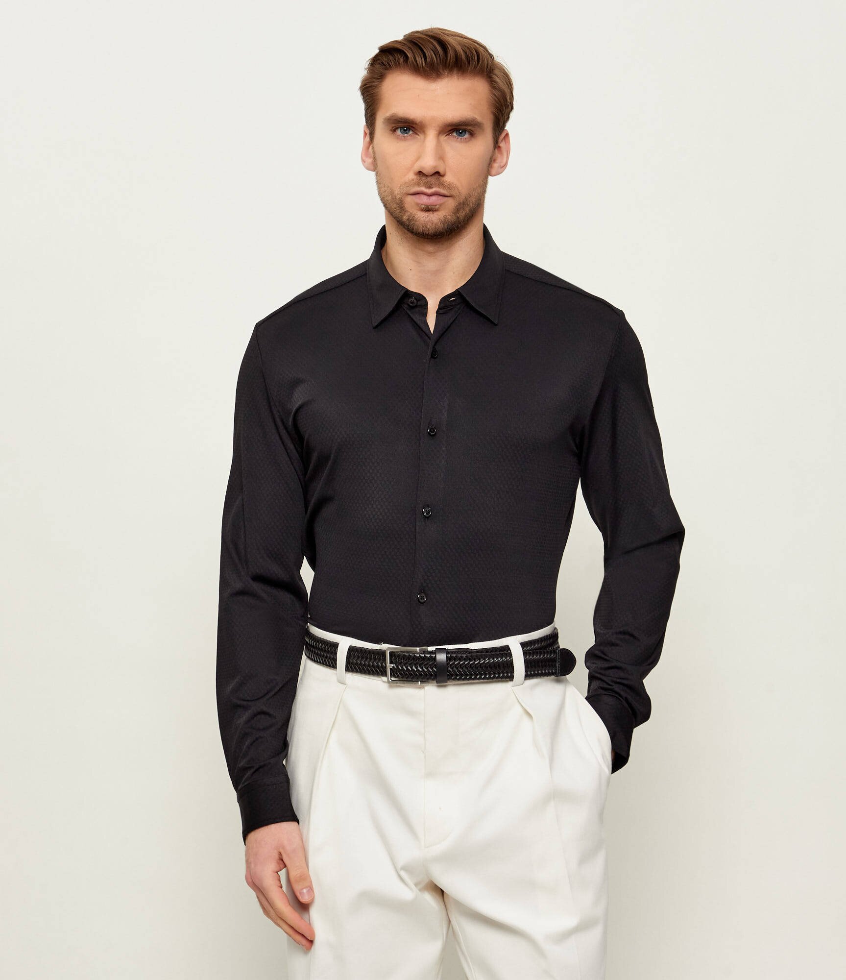 BOSS Black Cămașă P-ROAN-K-F-261 | Slim Fit
