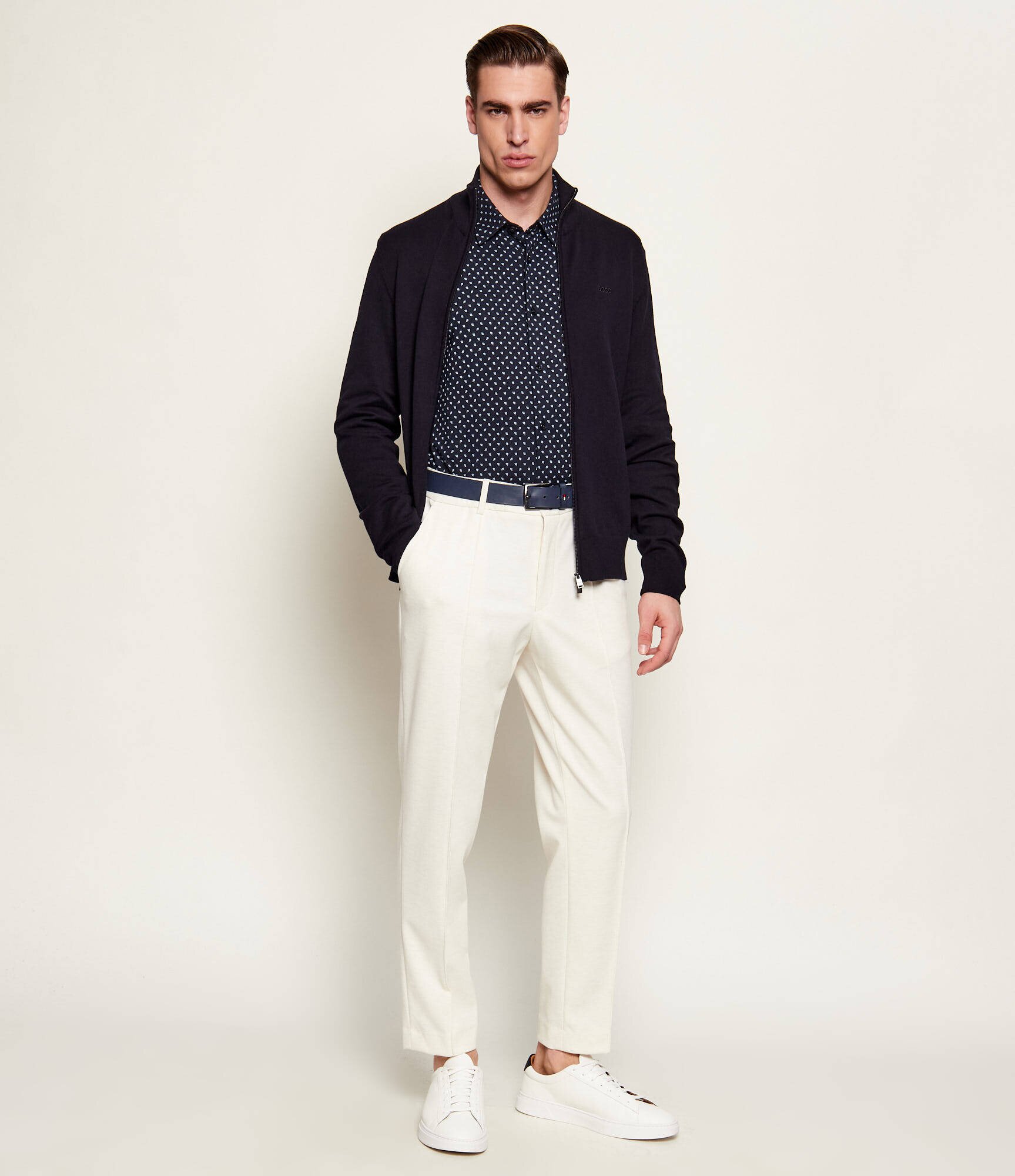 BOSS Black Cămașă P-ROAN-K-F-261 | Slim Fit | stretch