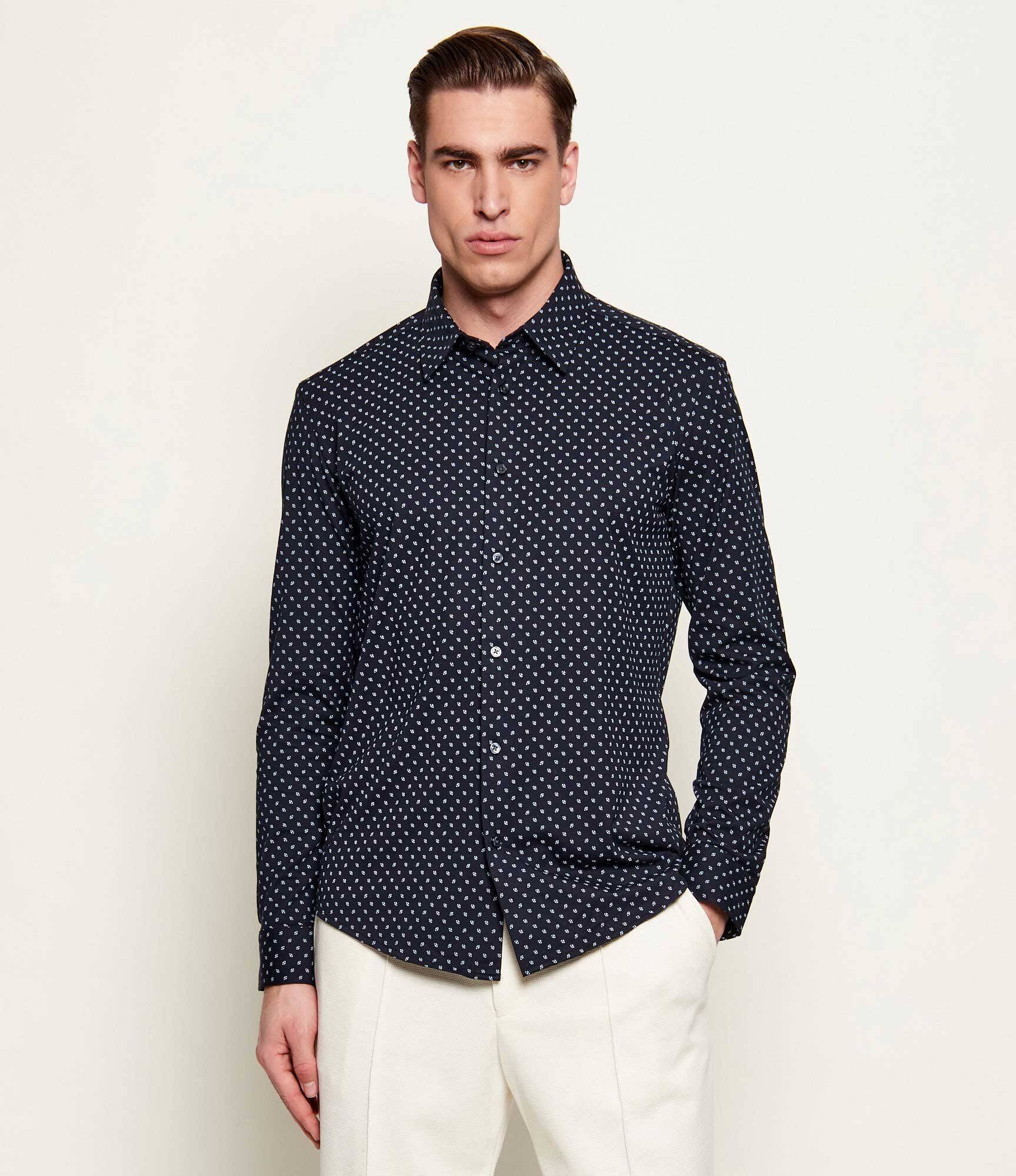 BOSS Black Cămașă P-ROAN-K-F-261 | Slim Fit | stretch