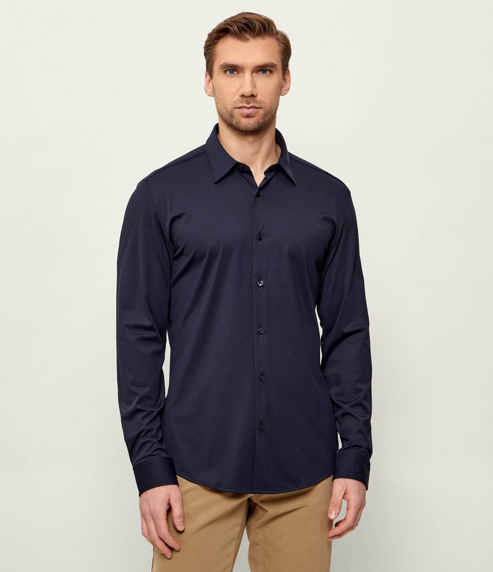 BOSS Black Cămașă P-ROAN-K-F-261 | Slim Fit | stretch
