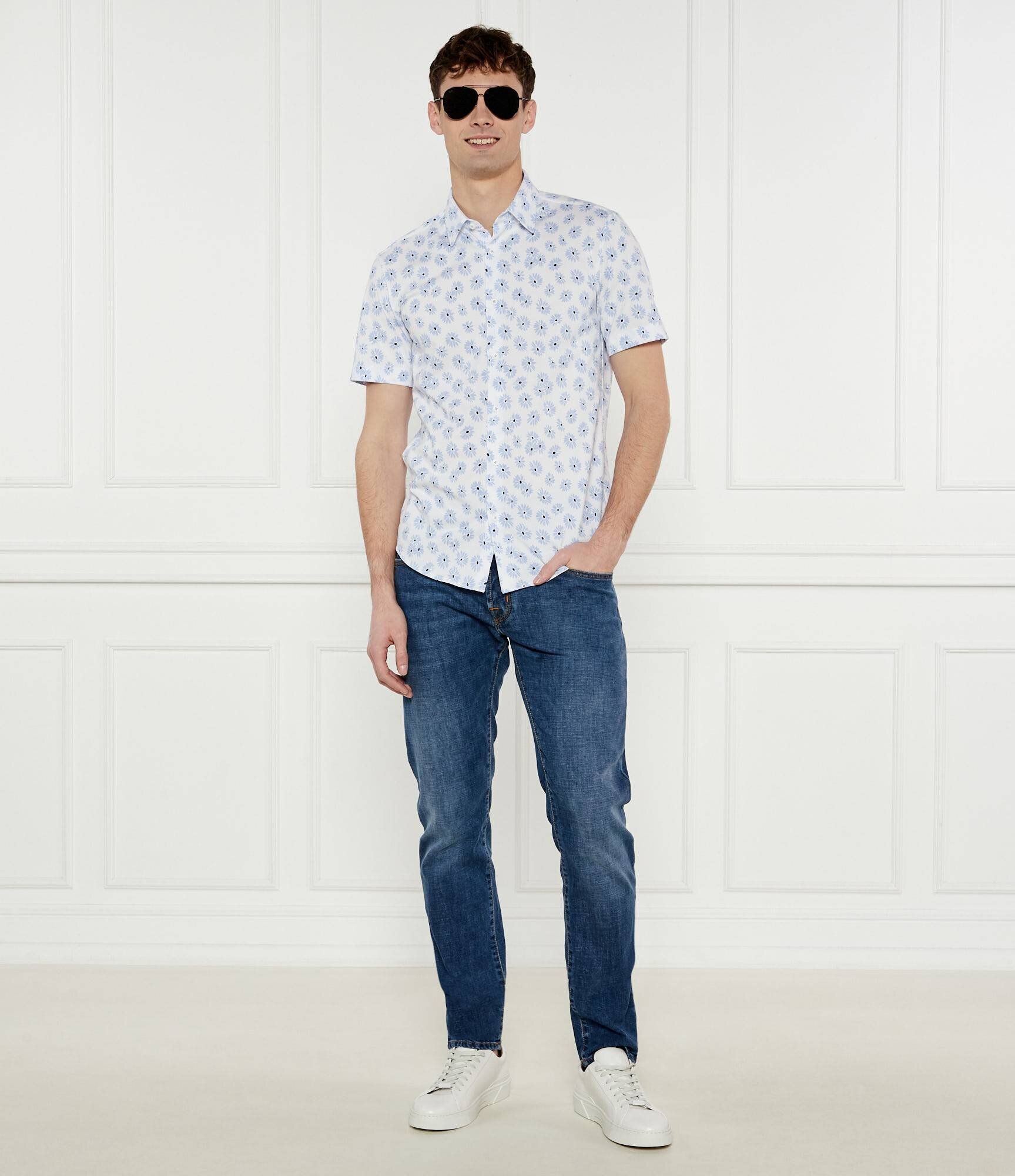 BOSS Black Cămașă P-ROAN-ken-SH-C1-242 | Slim Fit