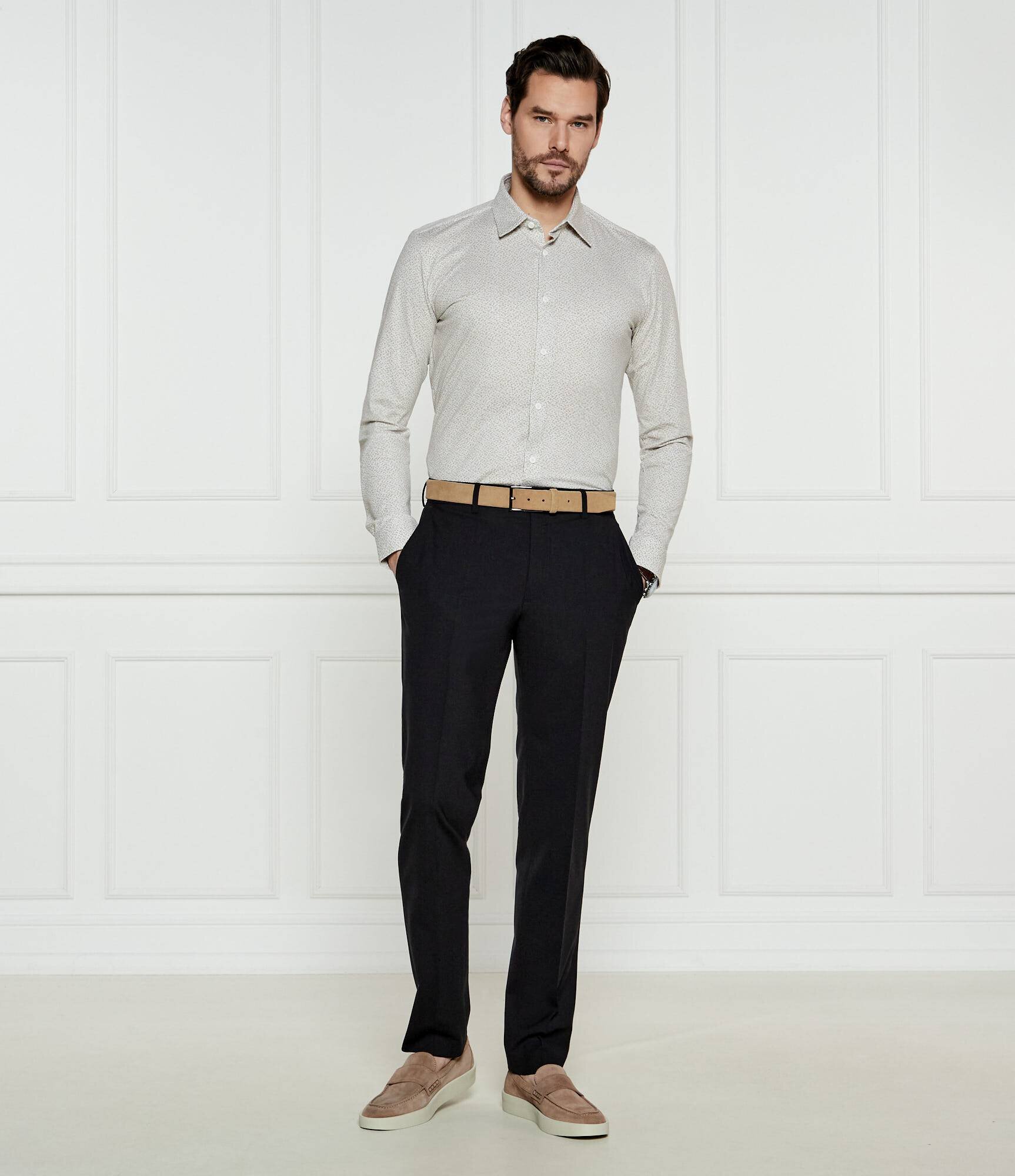 BOSS Black Cămașă P-ROAN-kent-C1-233 | Slim Fit