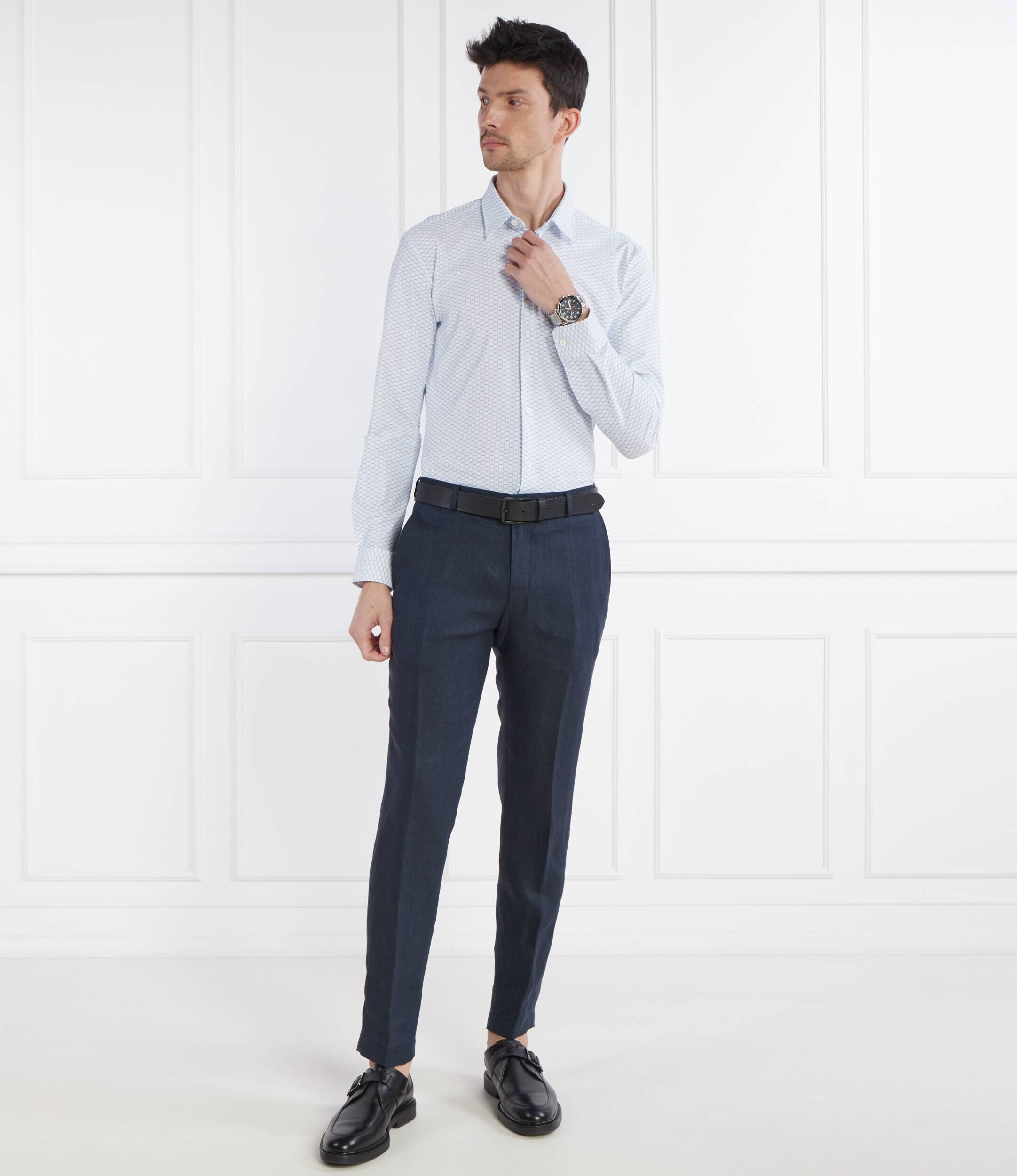 BOSS Black Cămașă P-ROAN-kent-C1-233 | Slim Fit