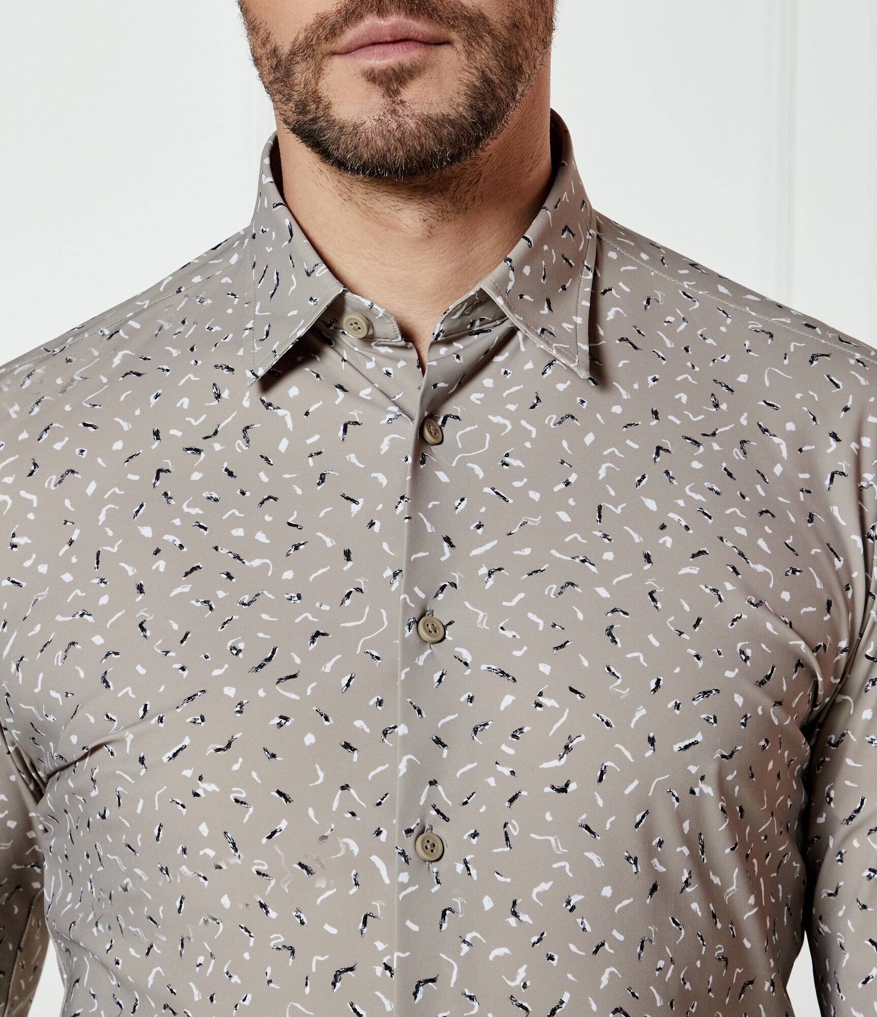 BOSS Black Cămașă P-ROAN-kent-C1-233 | Slim Fit | stretch