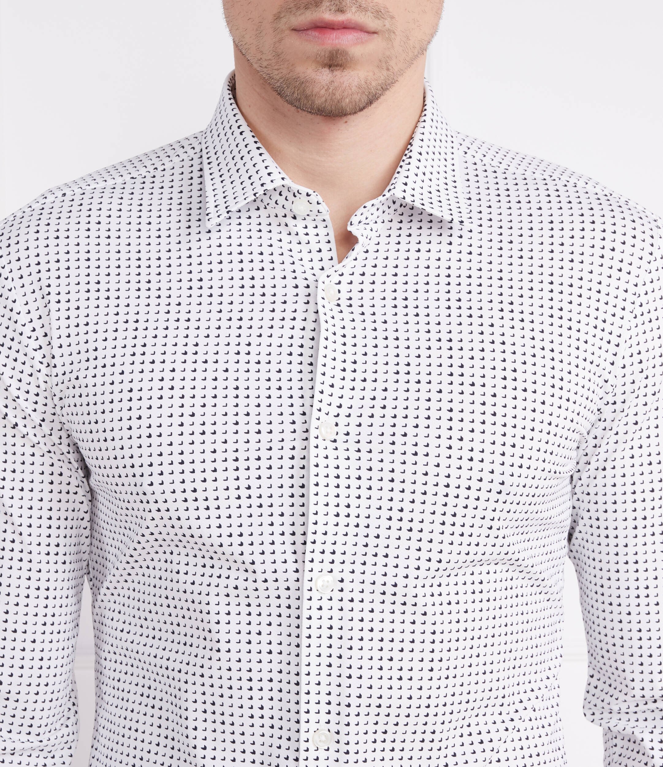 BOSS Black Cămașă Roan_F | Slim Fit | stretch