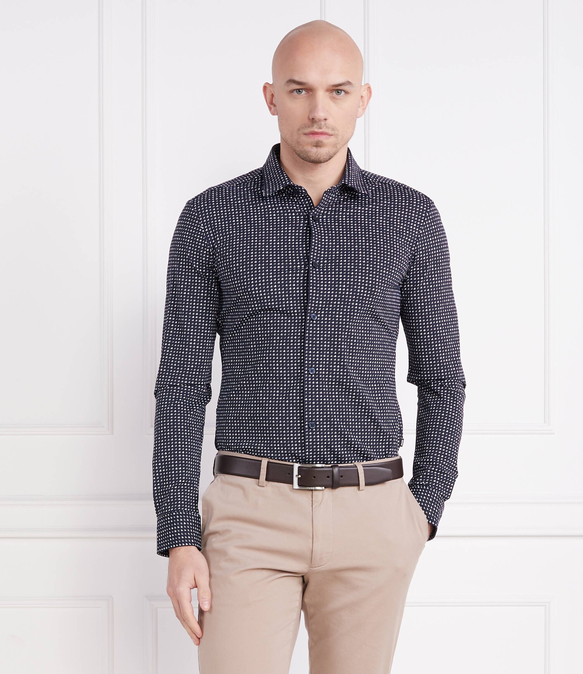 BOSS Black Cămașă Roan_F | Slim Fit | stretch