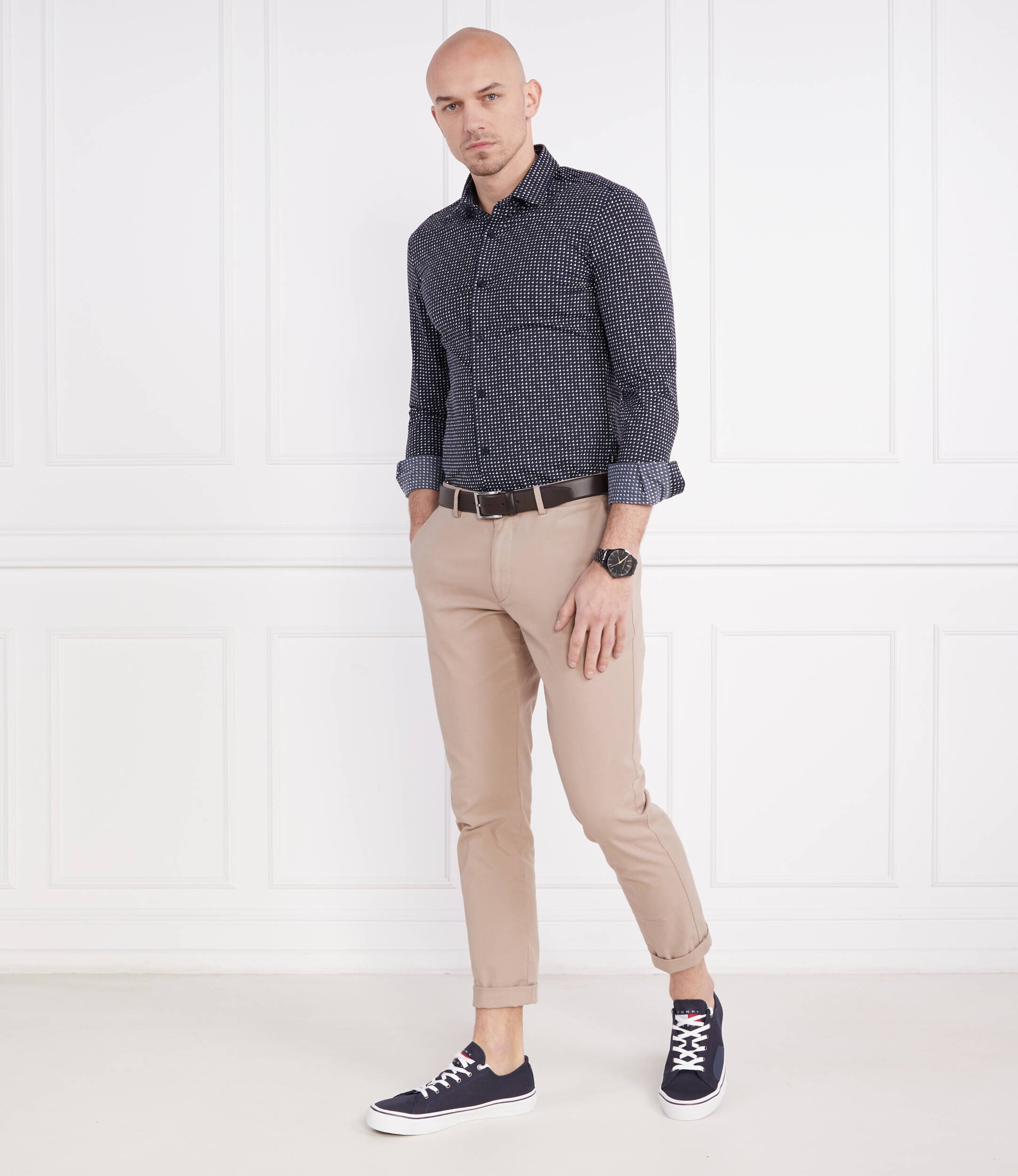 BOSS Black Cămașă Roan_F | Slim Fit | stretch