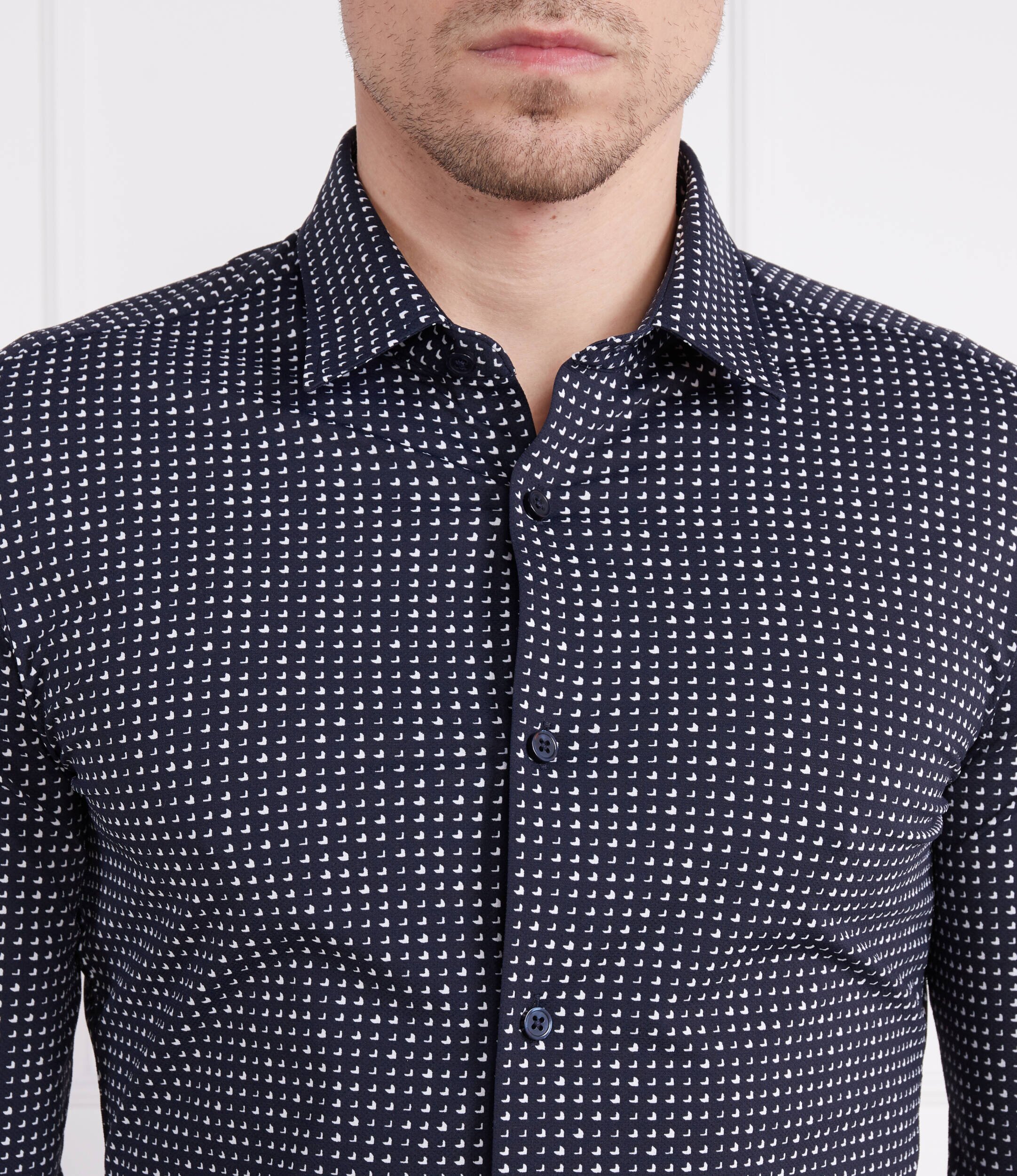 BOSS Black Cămașă Roan_F | Slim Fit | stretch
