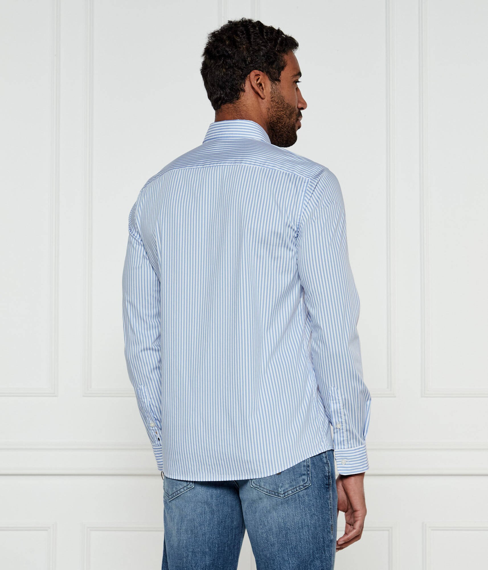 BOSS Black Cămașă Roan | Slim Fit | stretch