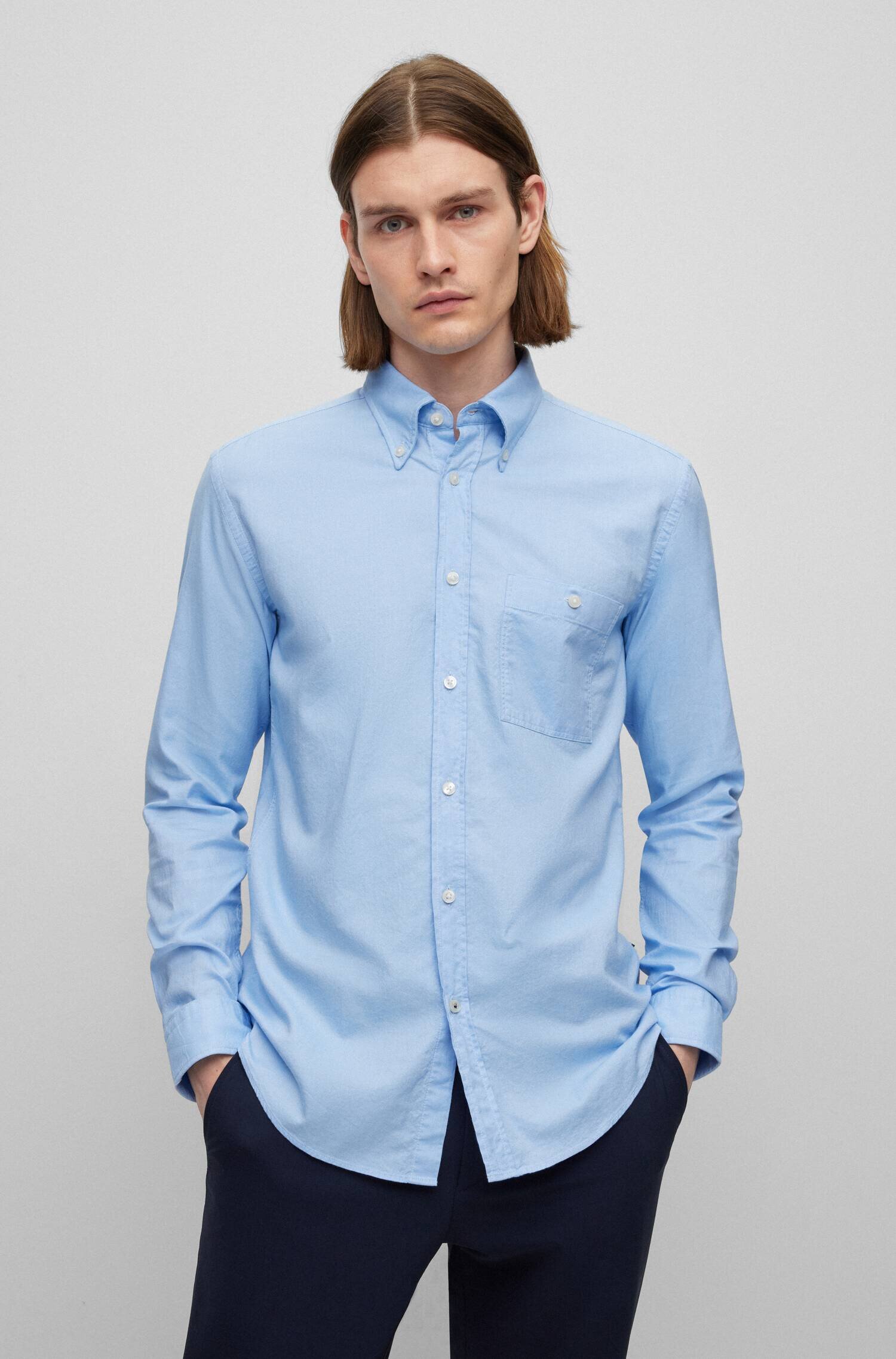 BOSS Black Cămașă S-ROAN-BD-1P-C1-233 | Slim Fit