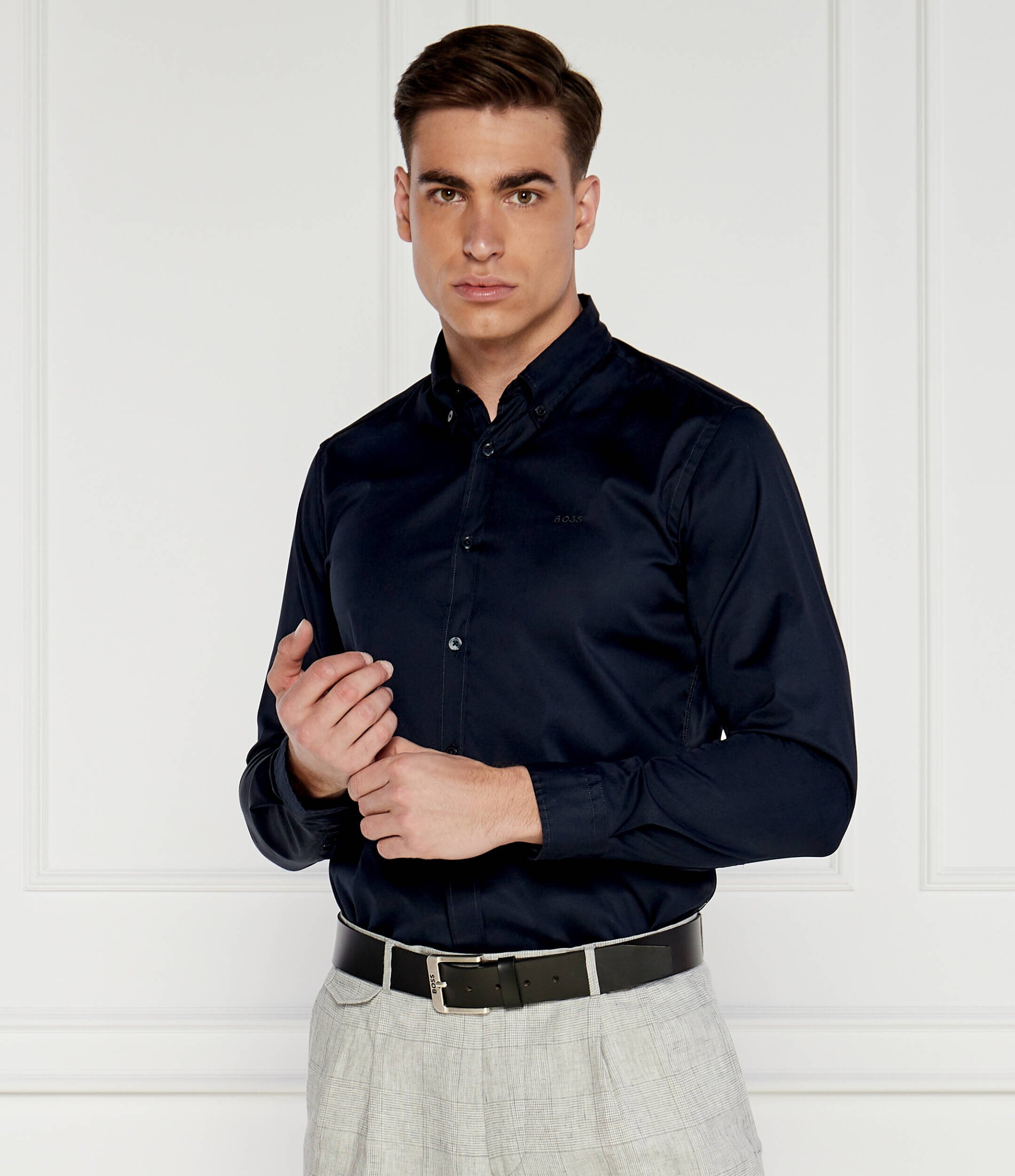 BOSS Black Cămașă | Slim Fit | stretch