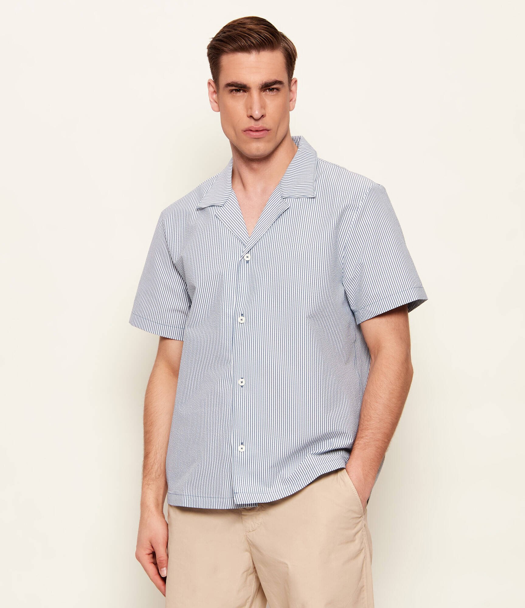 BOSS Black Cămașă Velvetfish | regular fit