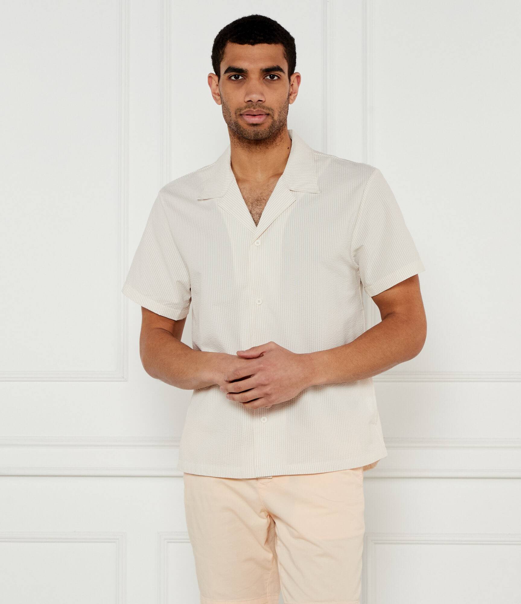 BOSS Black Cămașă Velvetfish | Regular Fit