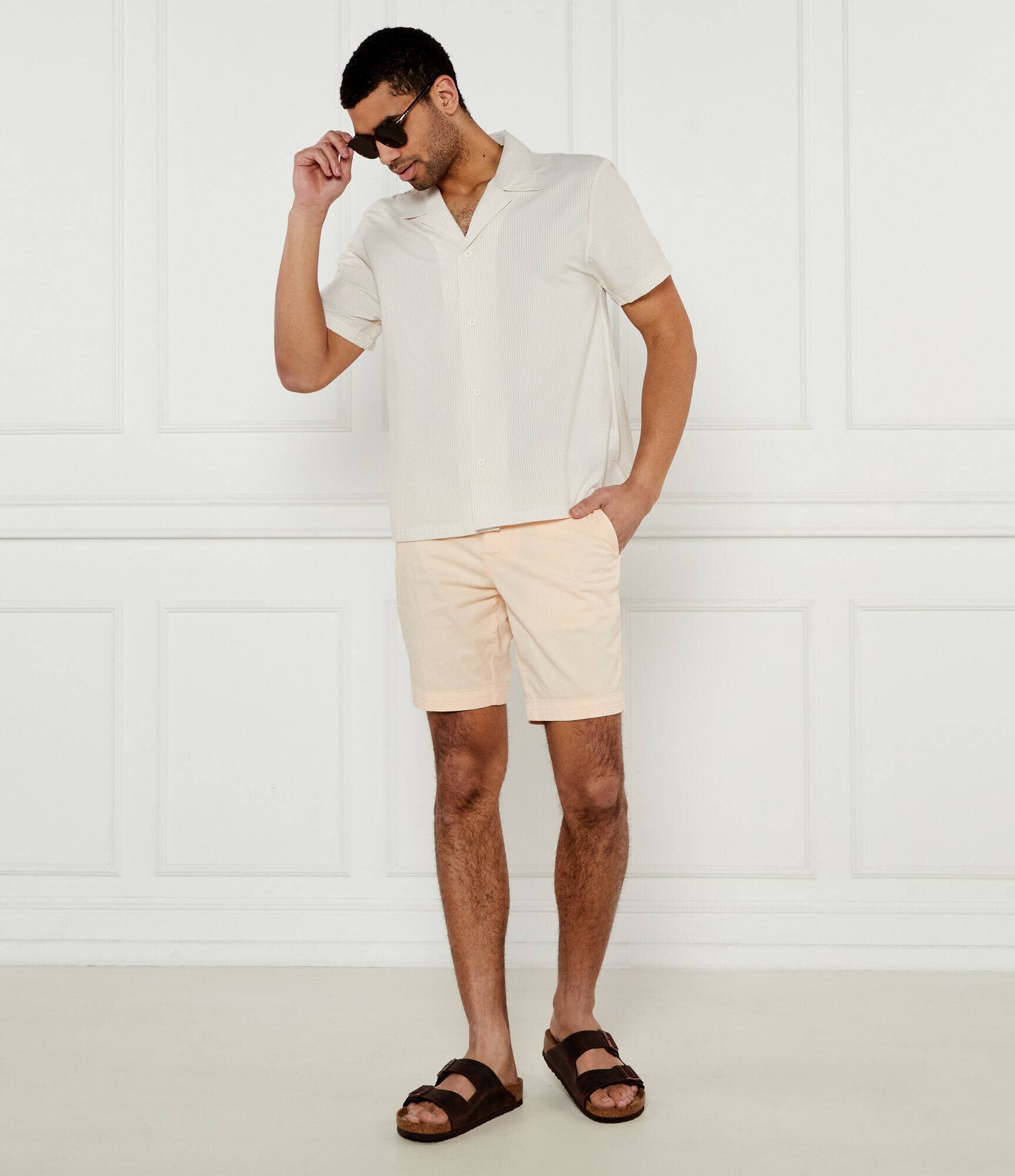 BOSS Black Cămașă Velvetfish | Regular Fit