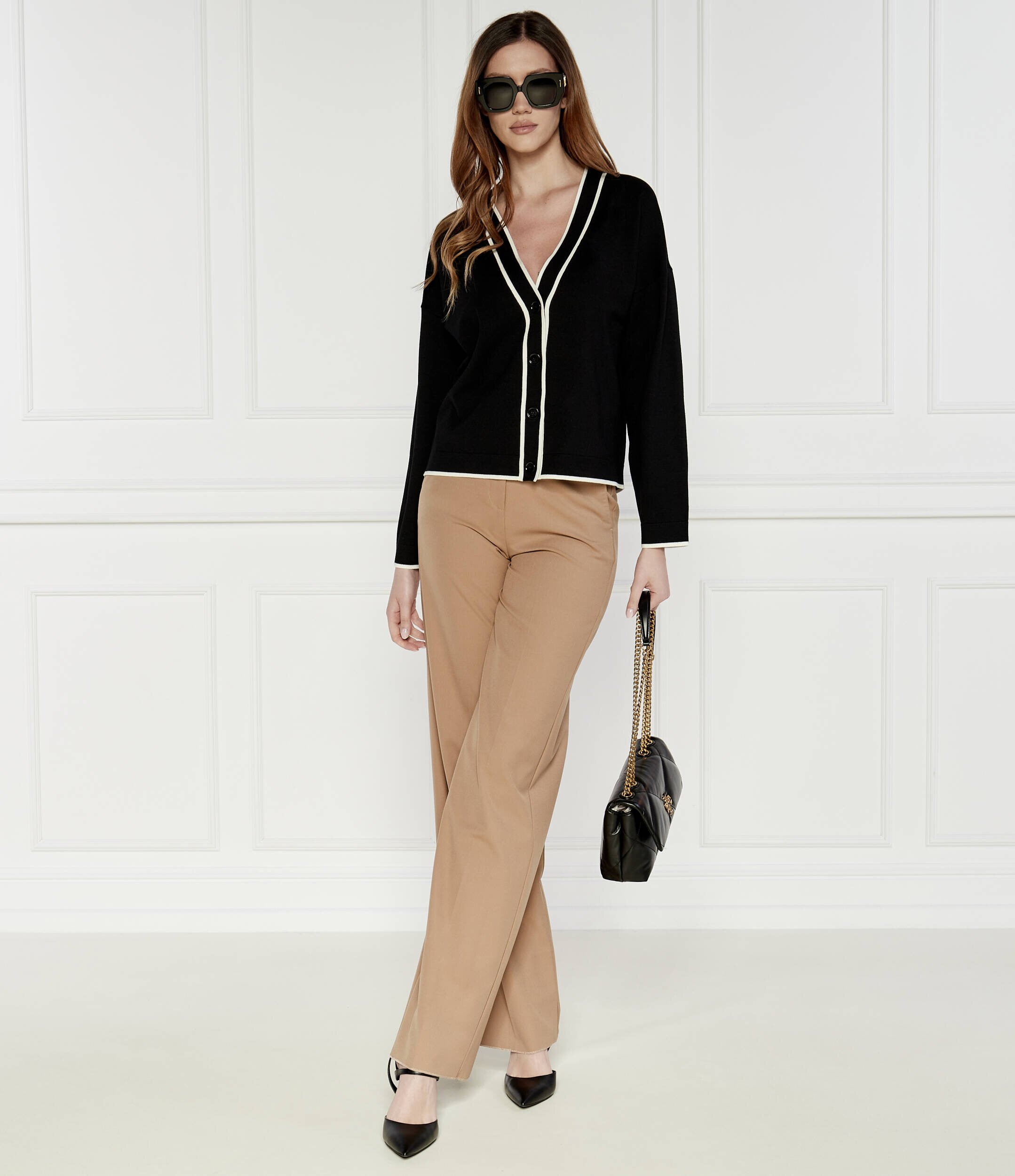 BOSS Black Cardigan Flodina | regular fit